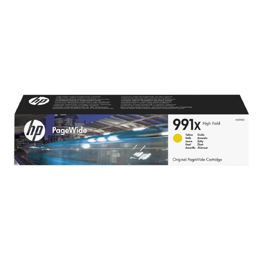 Original HP Tintenpatrone M0J98AE / 991X Gelb