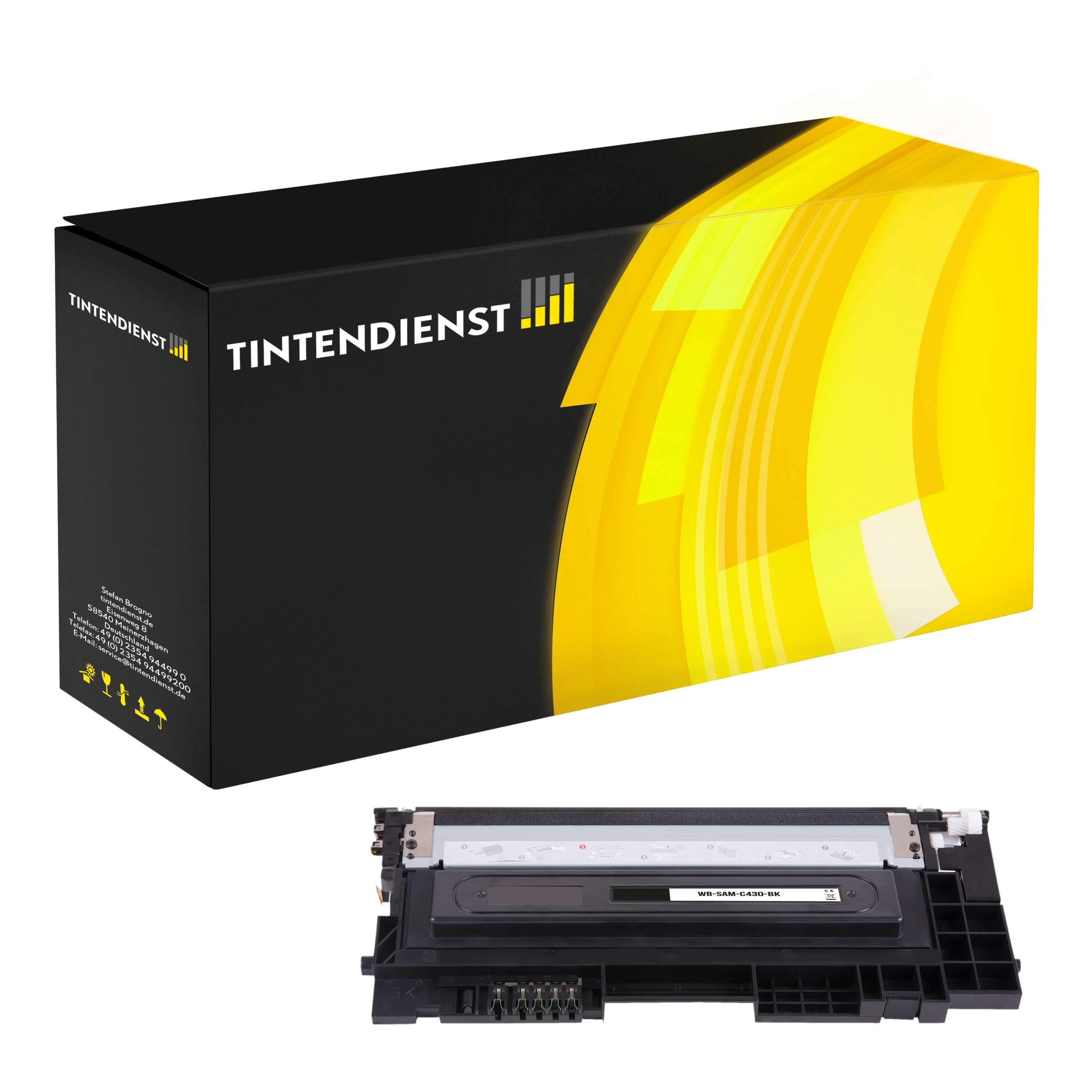 Tintendienst Toner Samsung C430 C480 CLT-K404S bk
