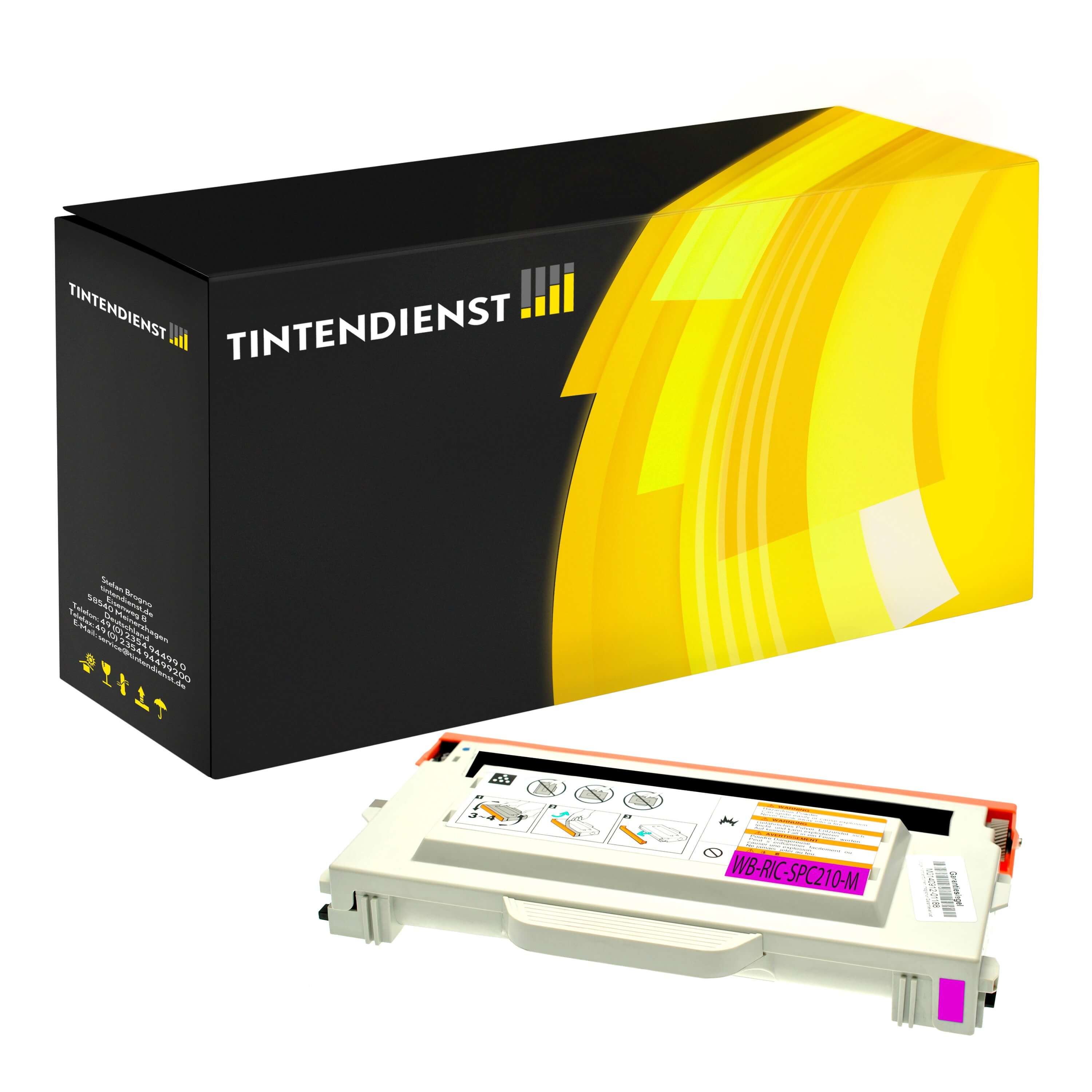 Toner kompatibel zu Ricoh 402099, magenta