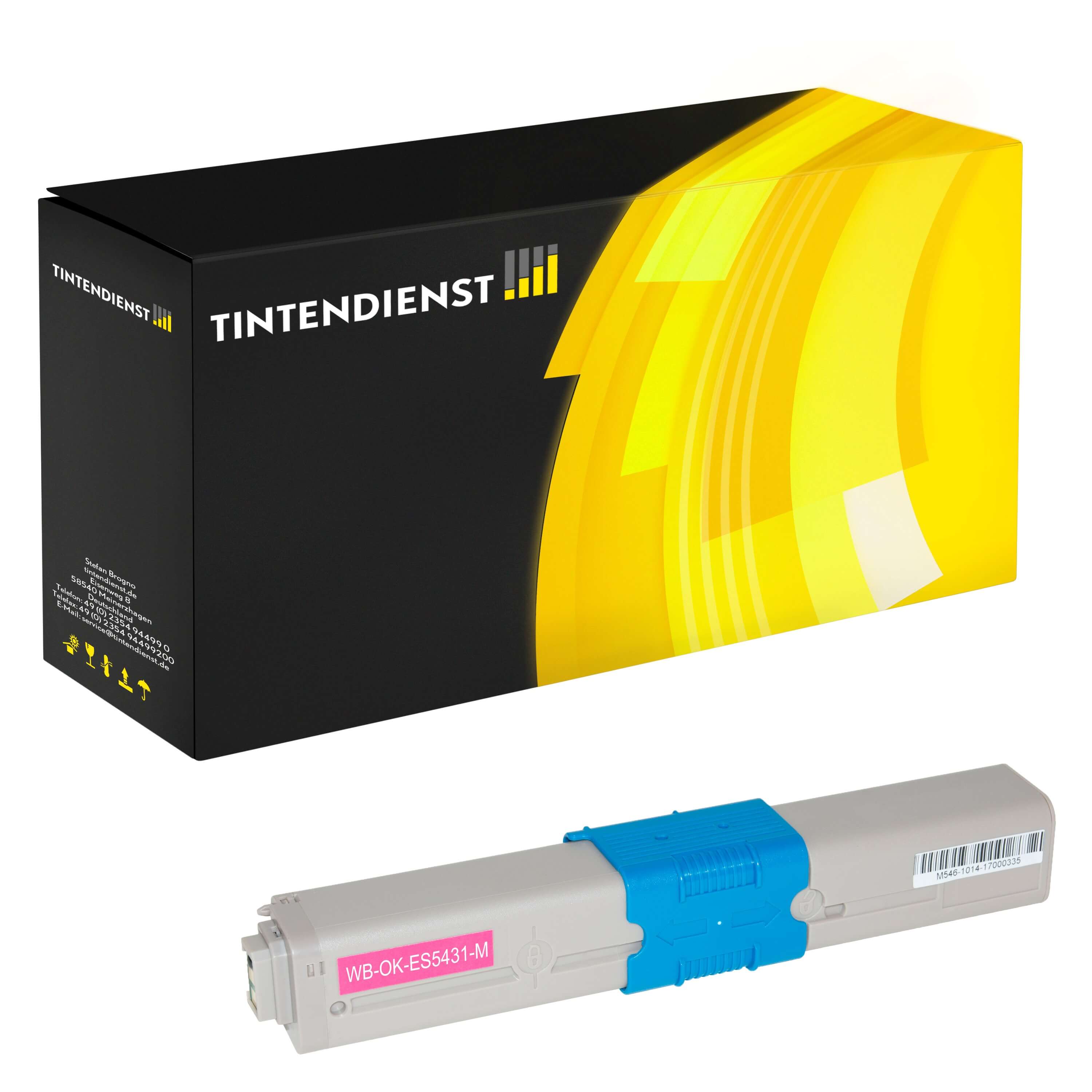 OKI 44973510 Toner magenta – Tintendienst kompatibel