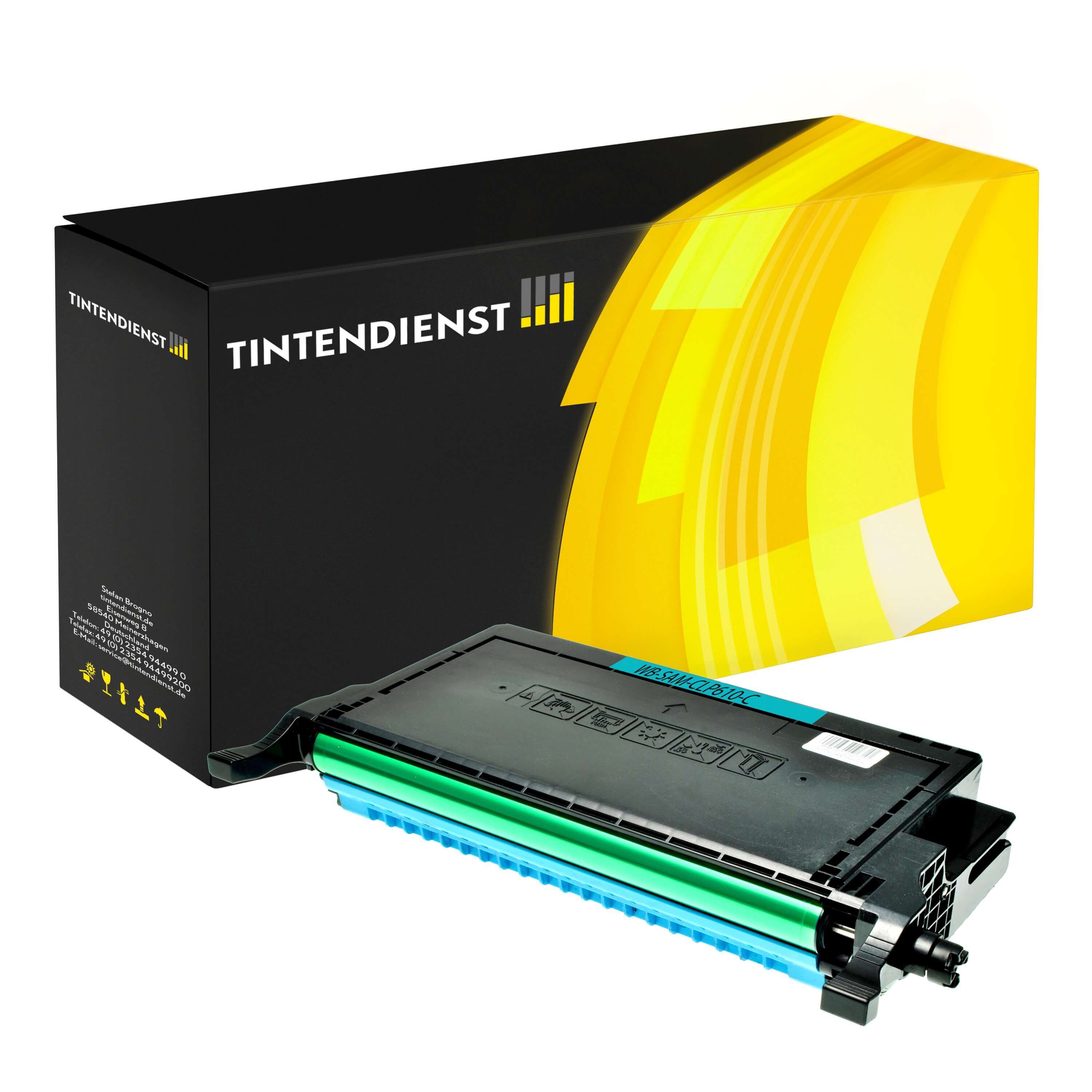Tintendienst Toner Samsung CLP610 CLP660 HC CLP-C660B c
