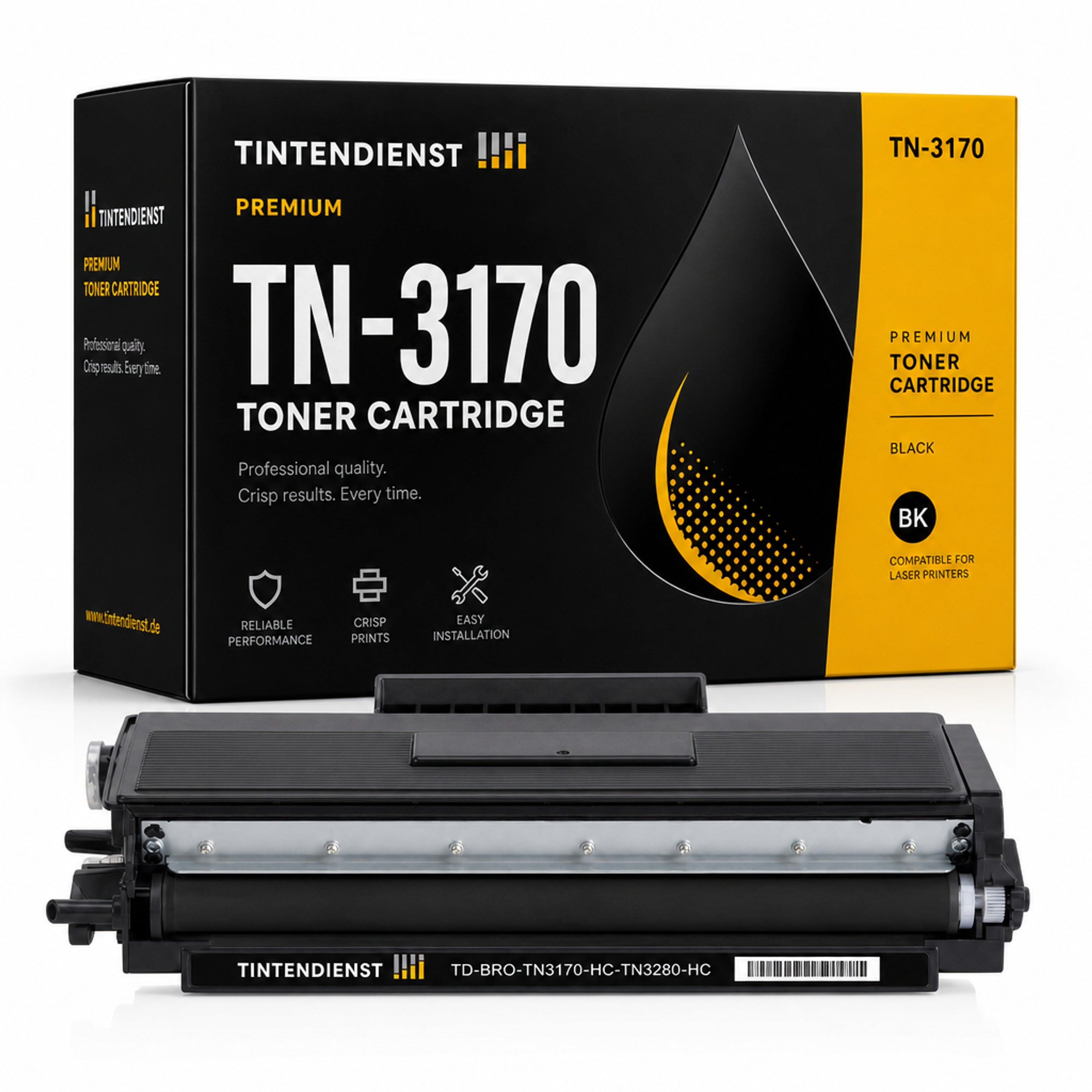Toner kompatibel zu Brother TN-3170, schwarz