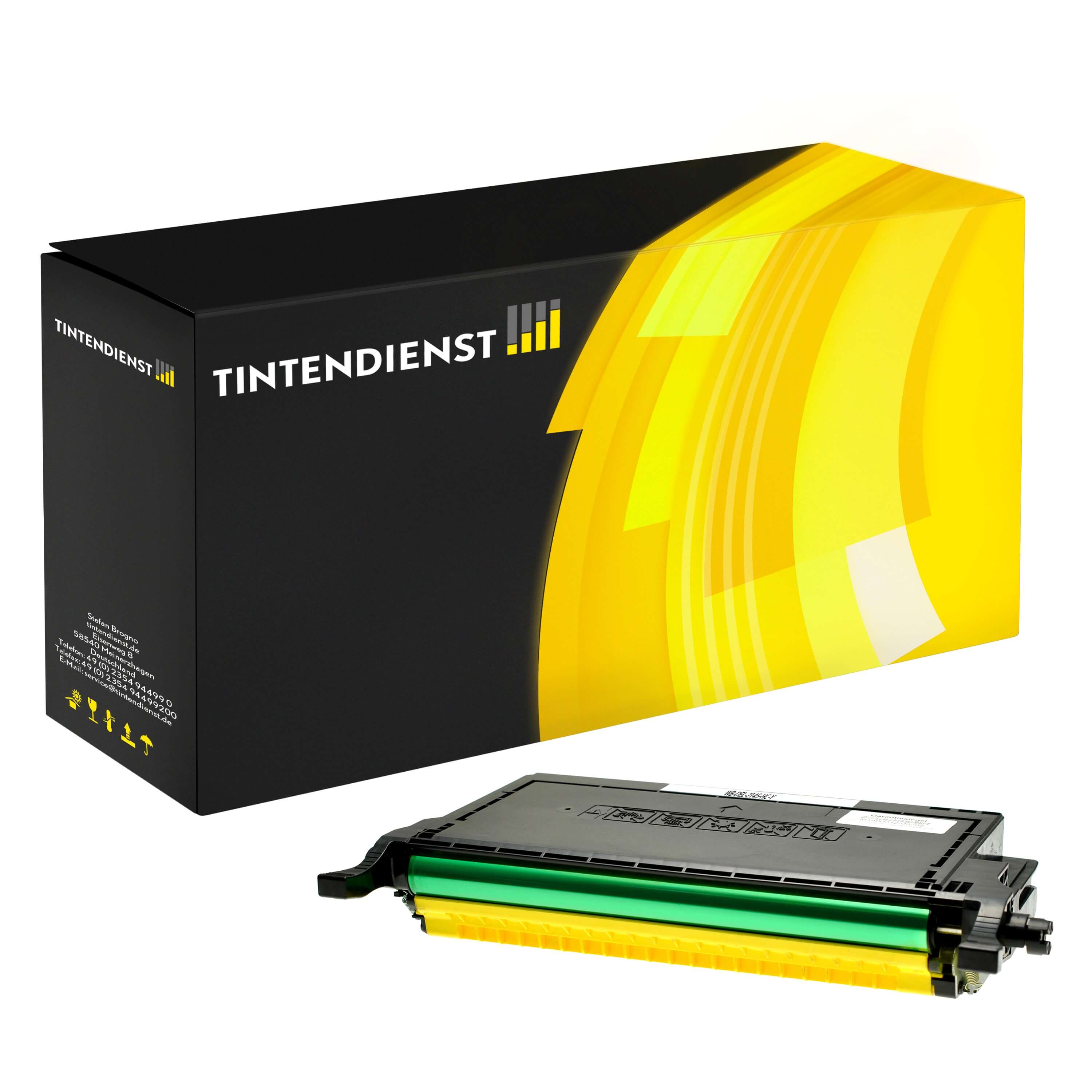 Toner kompatibel zu Dell 593-10371, gelb