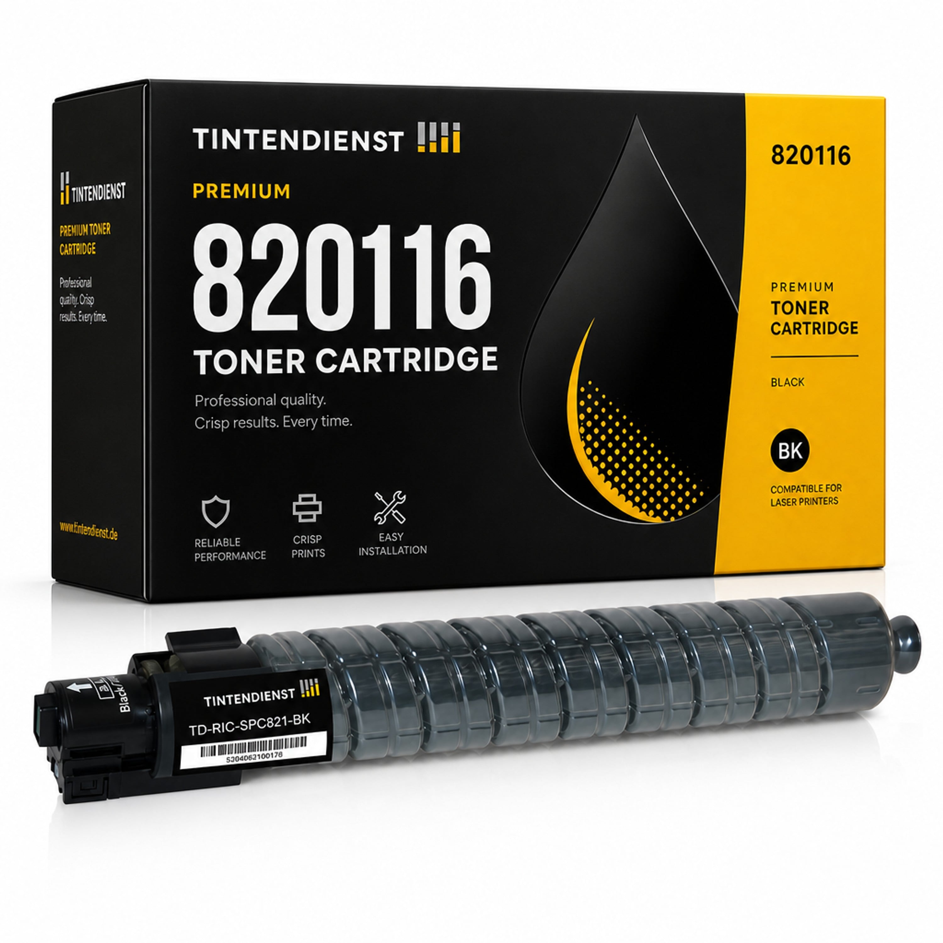Toner kompatibel zu Ricoh 820116, schwarz