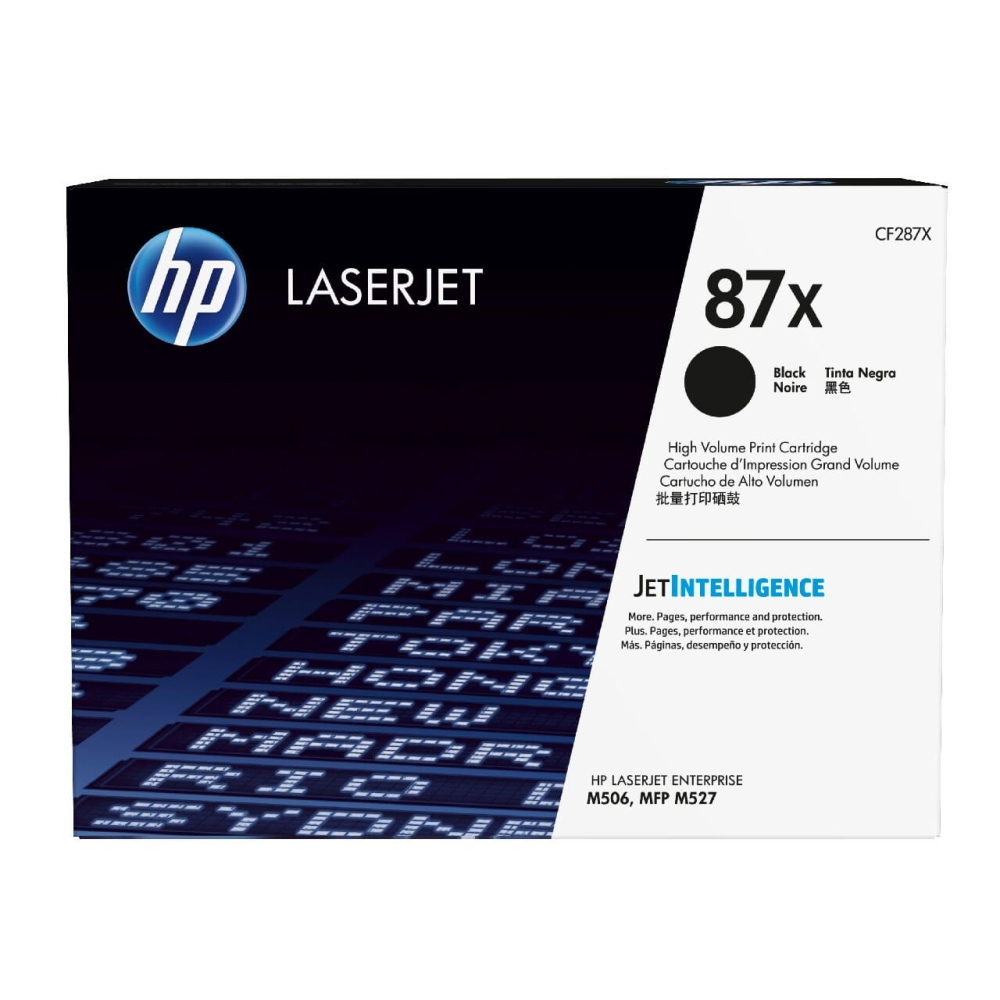 Original HP Toner CF287X/87X bk