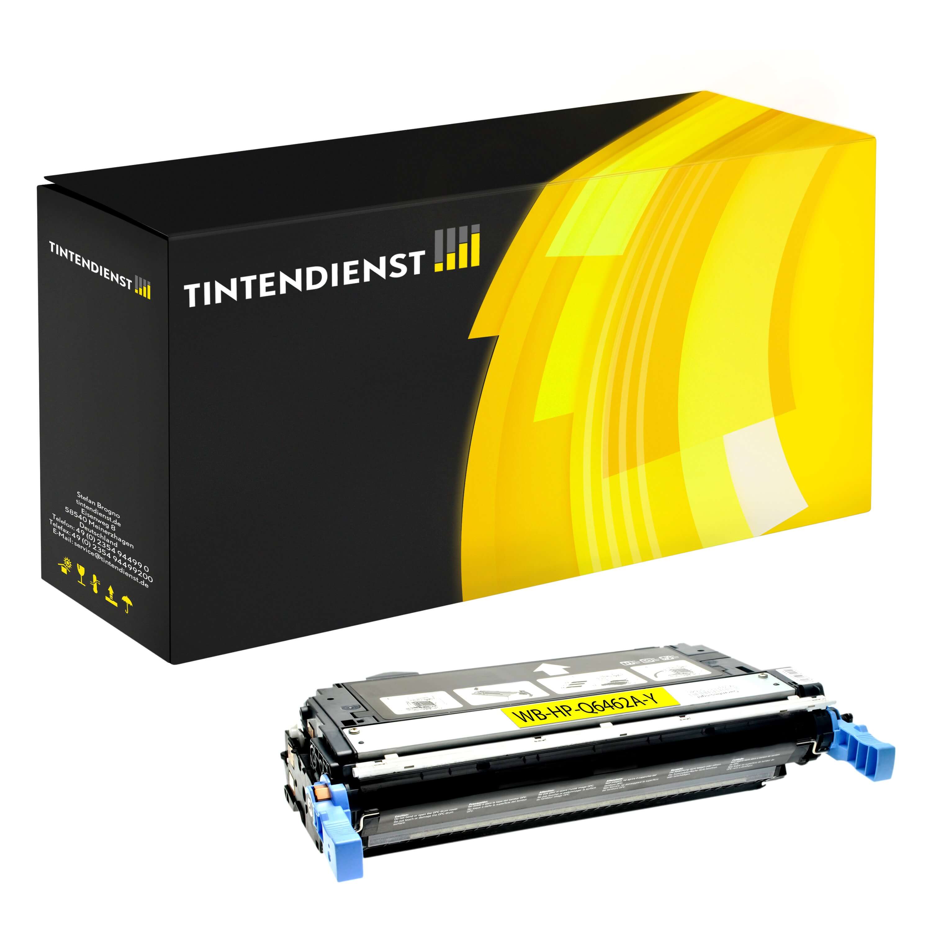 Toner kompatibel zu HP 644A, gelb
