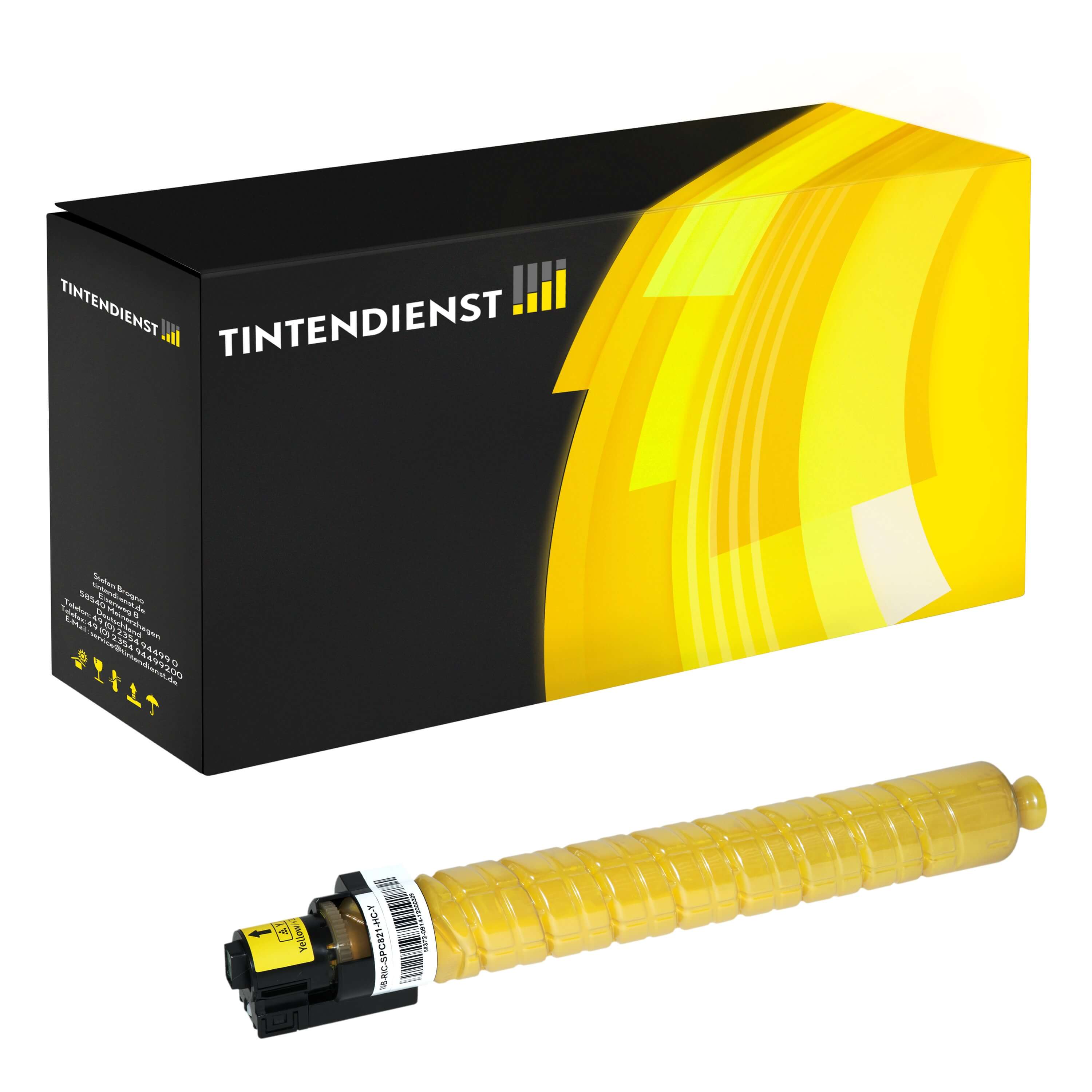 Toner kompatibel zu Ricoh 820117, gelb