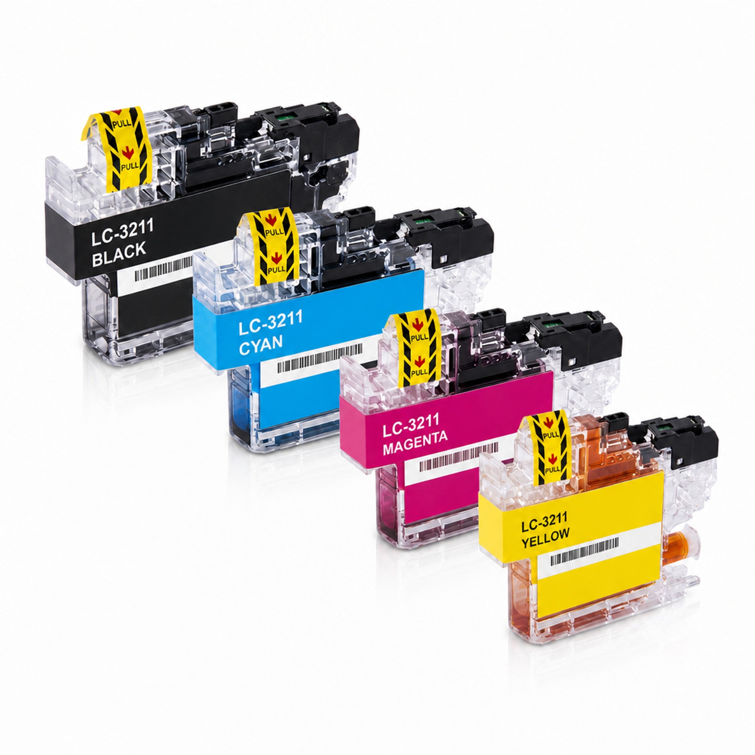 Multipack - Druckerpatrone ersetzt Brother LC-3211, 4 Patronen