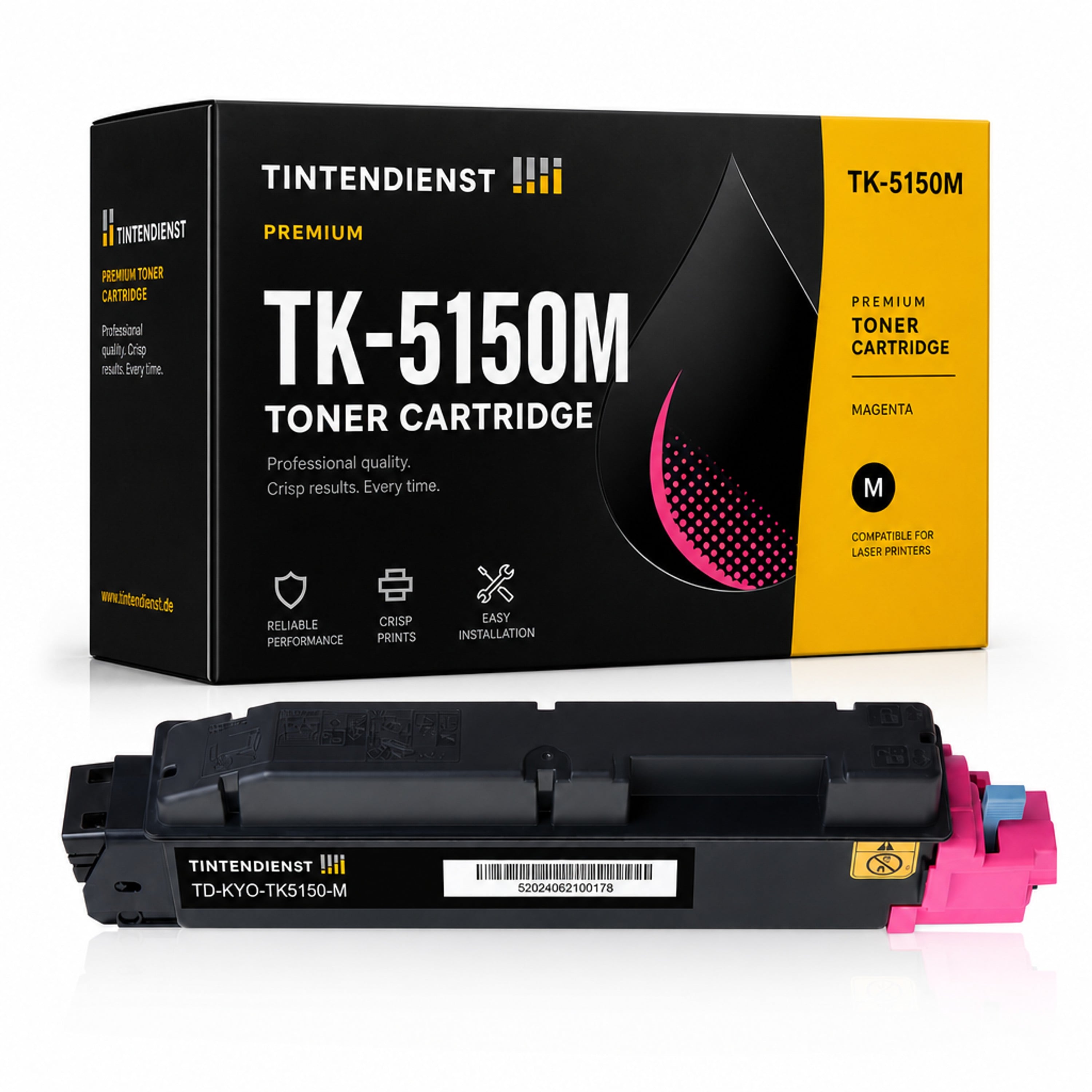 Toner kompatibel zu Kyocera TK-5150M, magenta