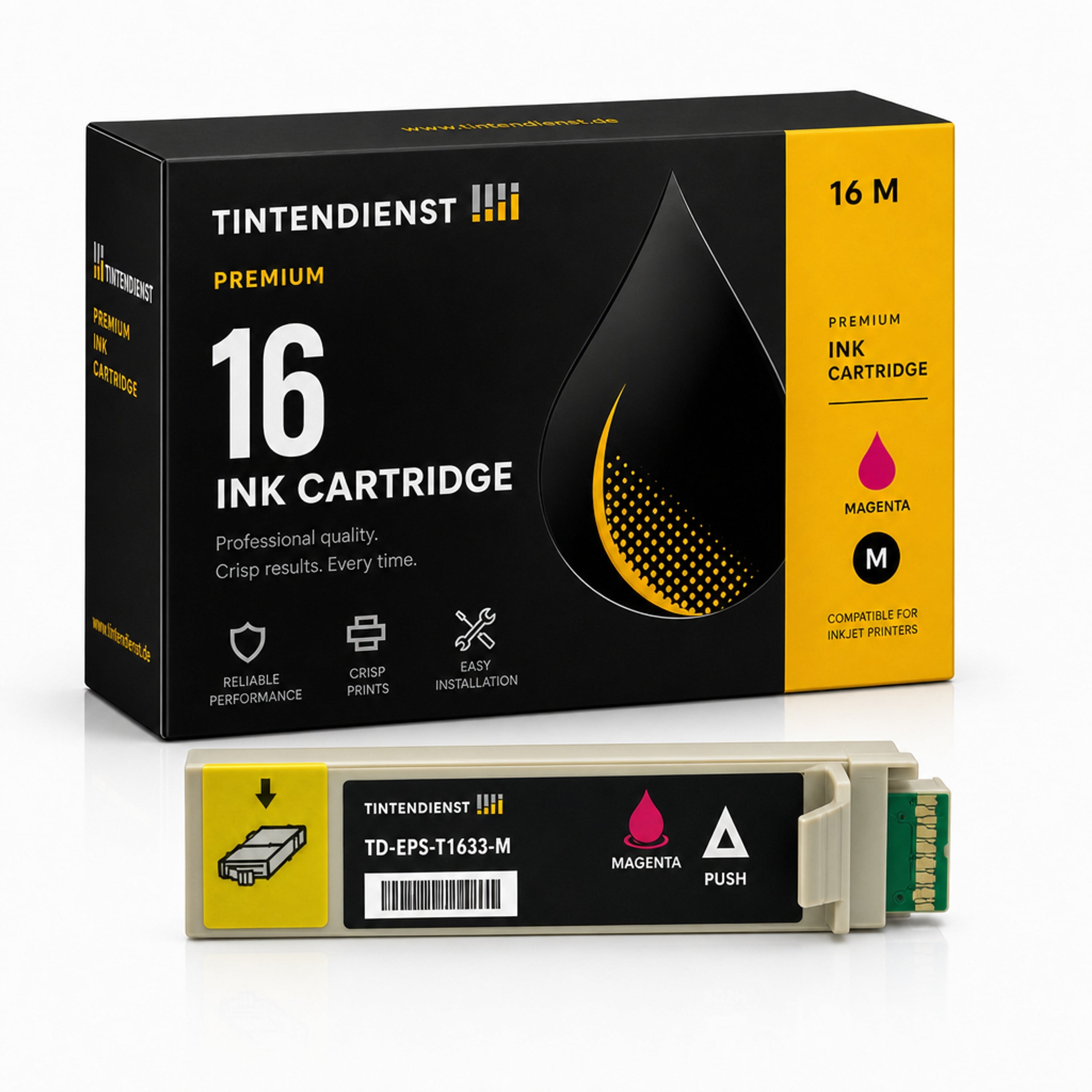 Druckerpatrone kompatibel zu Epson 16, magenta