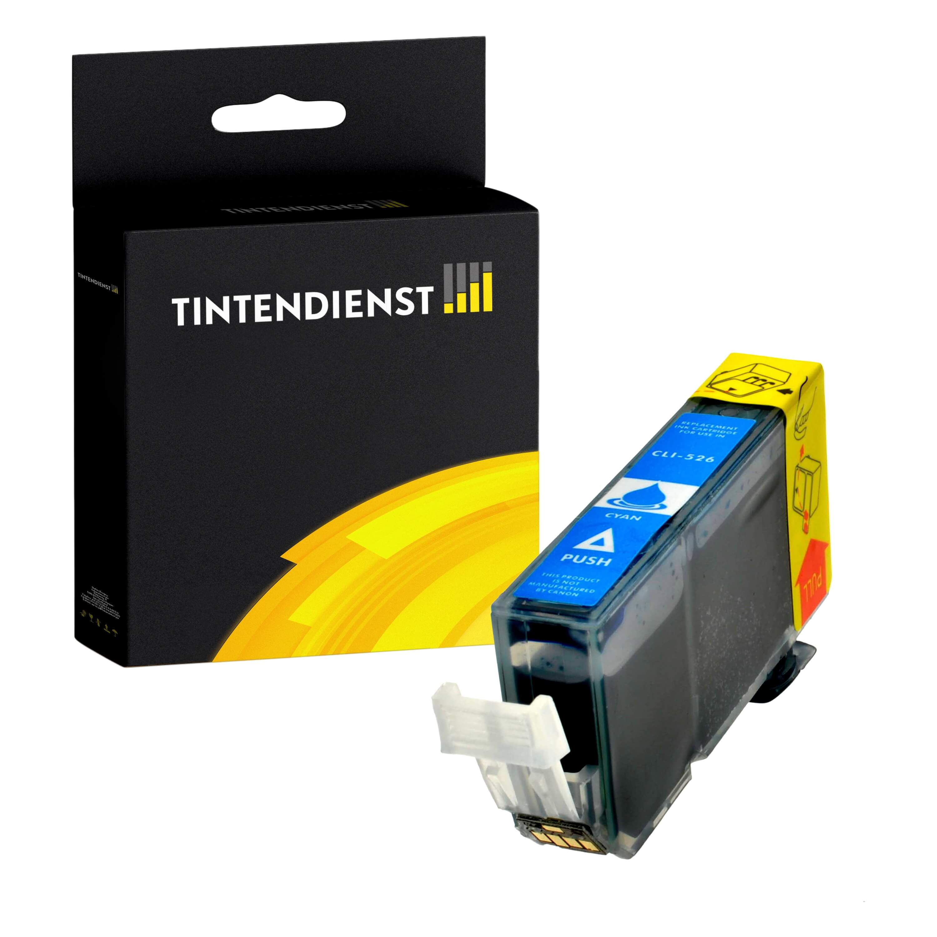 Canon CLI-526C Druckerpatrone (4541B001) cyan – Tintendienst kompatibel