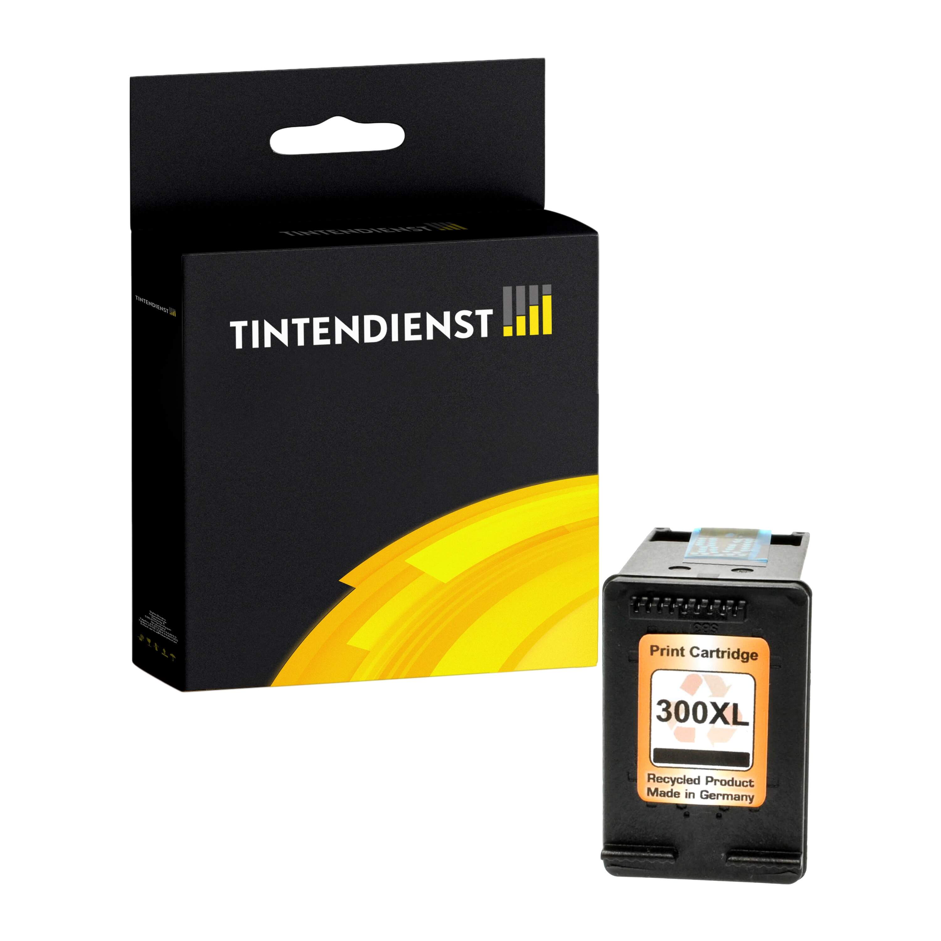 HP 300XL Druckerpatrone (CC641EE) schwarz XL – Tintendienst kompatibel
