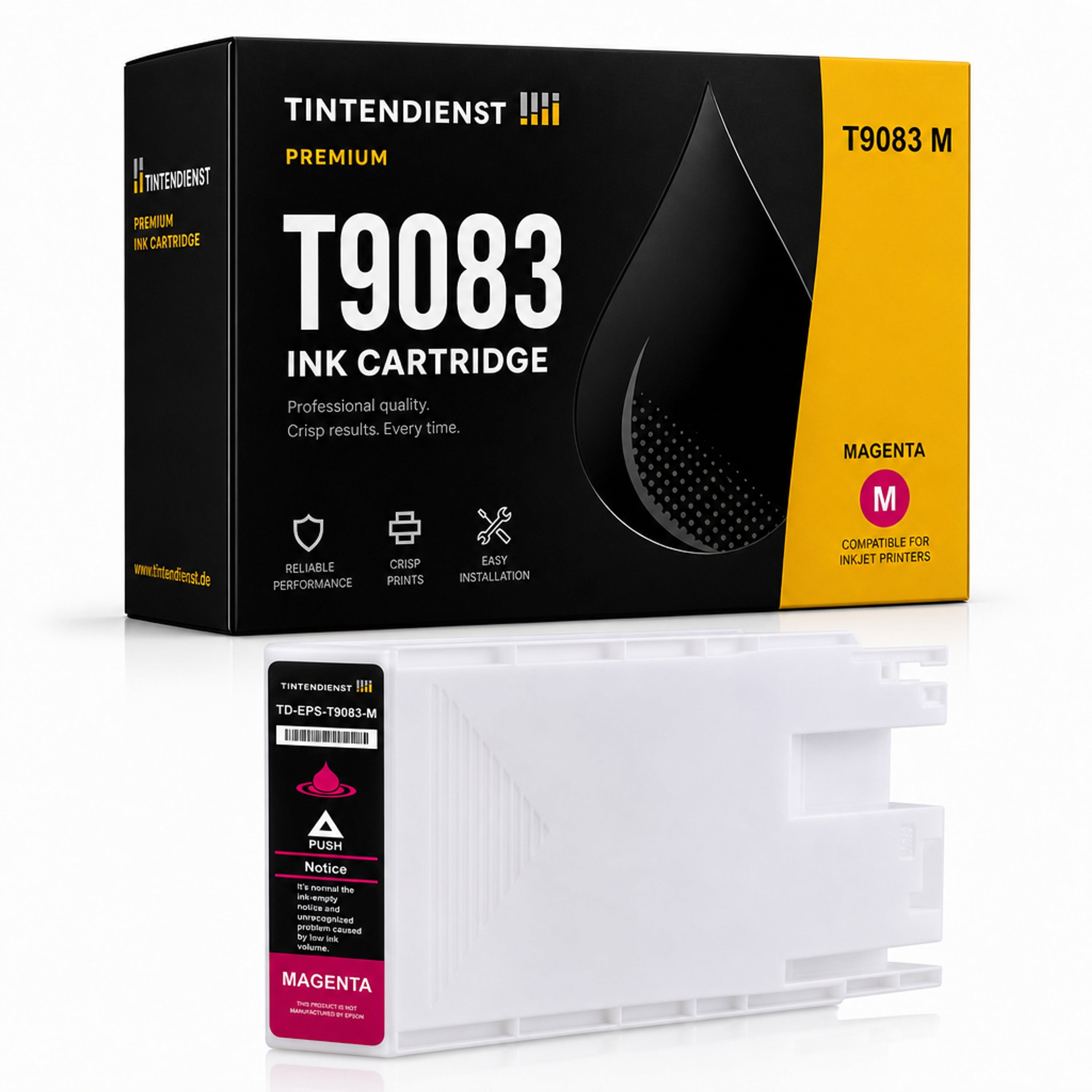 Druckerpatrone kompatibel zu Epson T9083, magenta