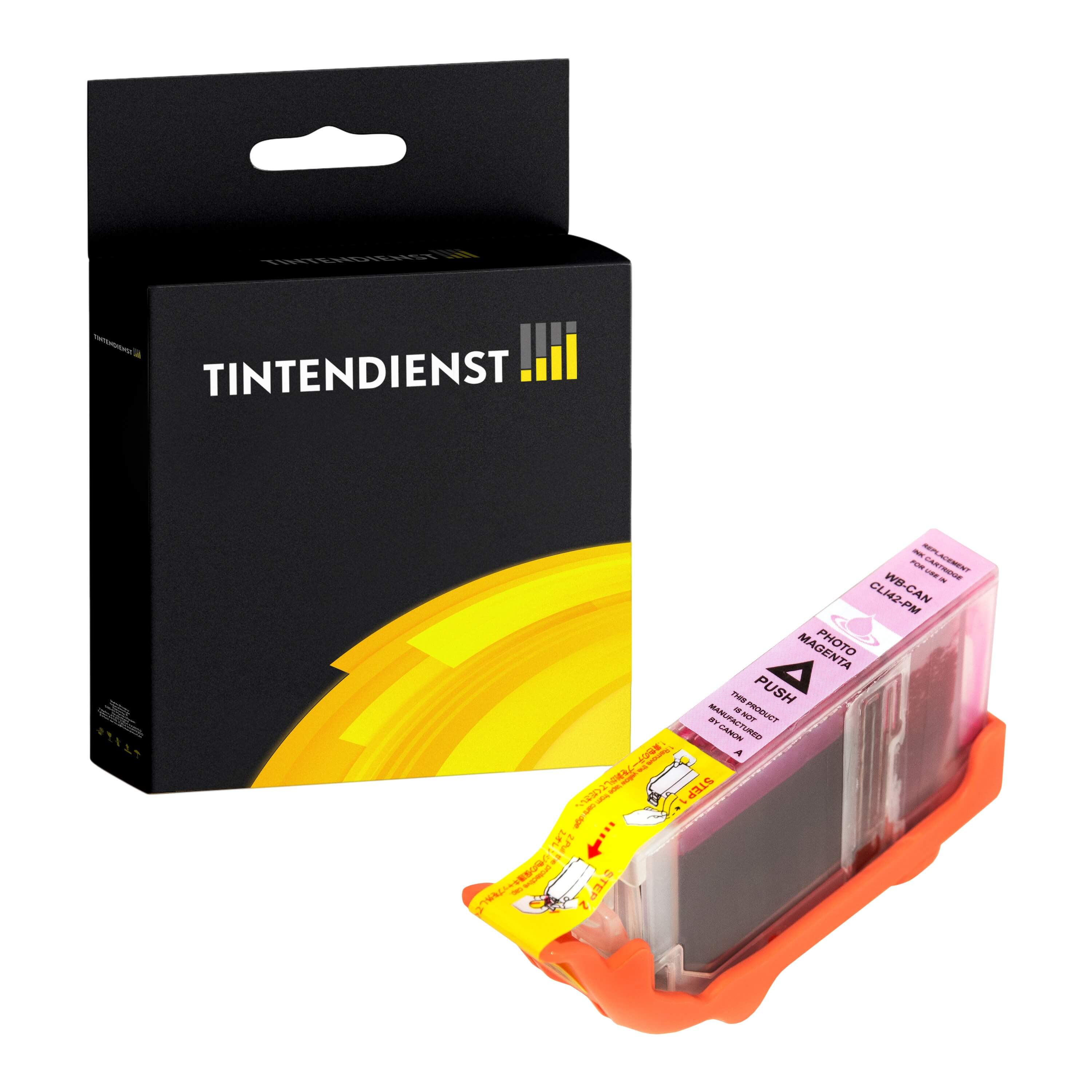 Tintendienst kompatibel für Canon Tintenpatrone 6389B001 / CLI-42PM Photo Magenta