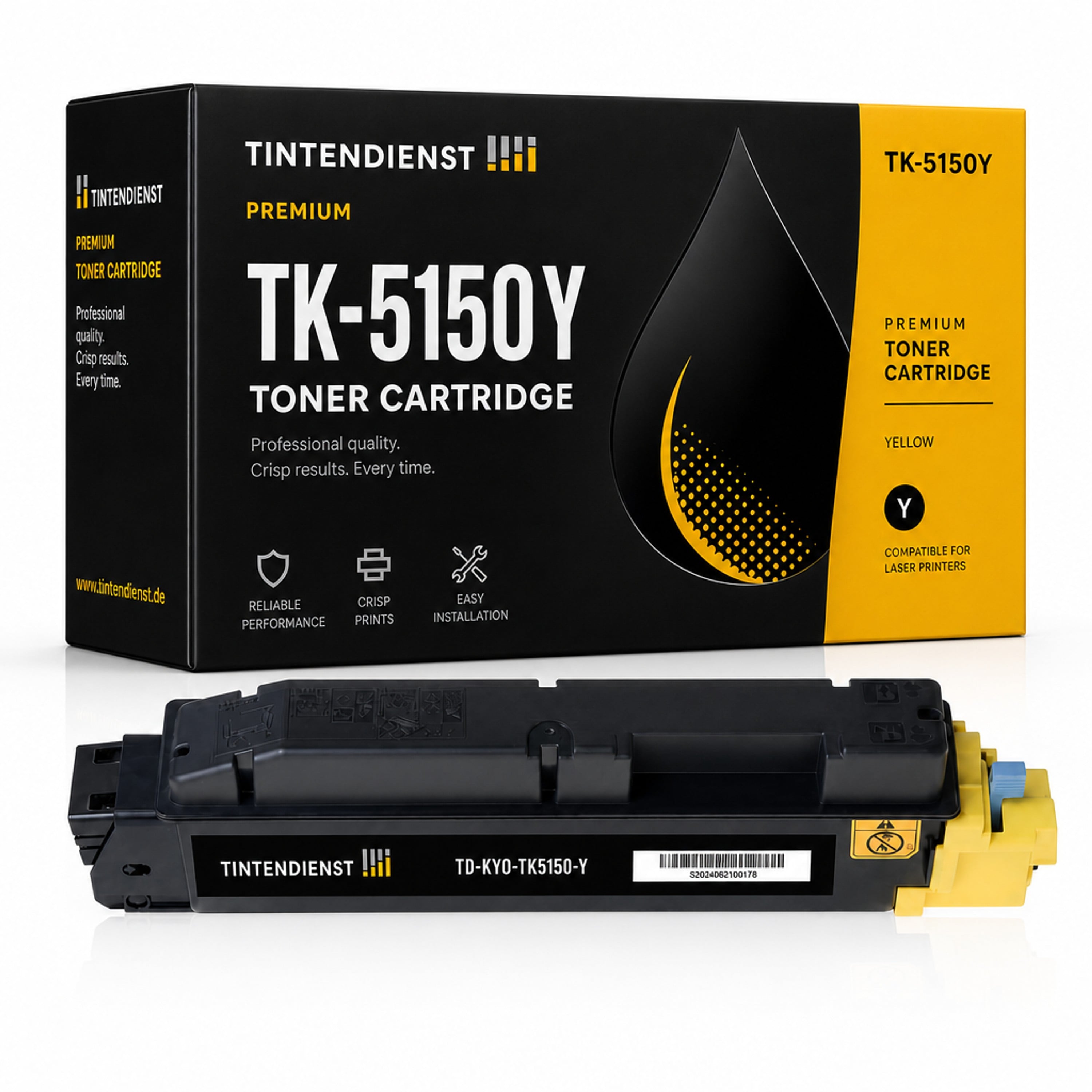 Toner kompatibel zu Kyocera TK-5150Y, gelb