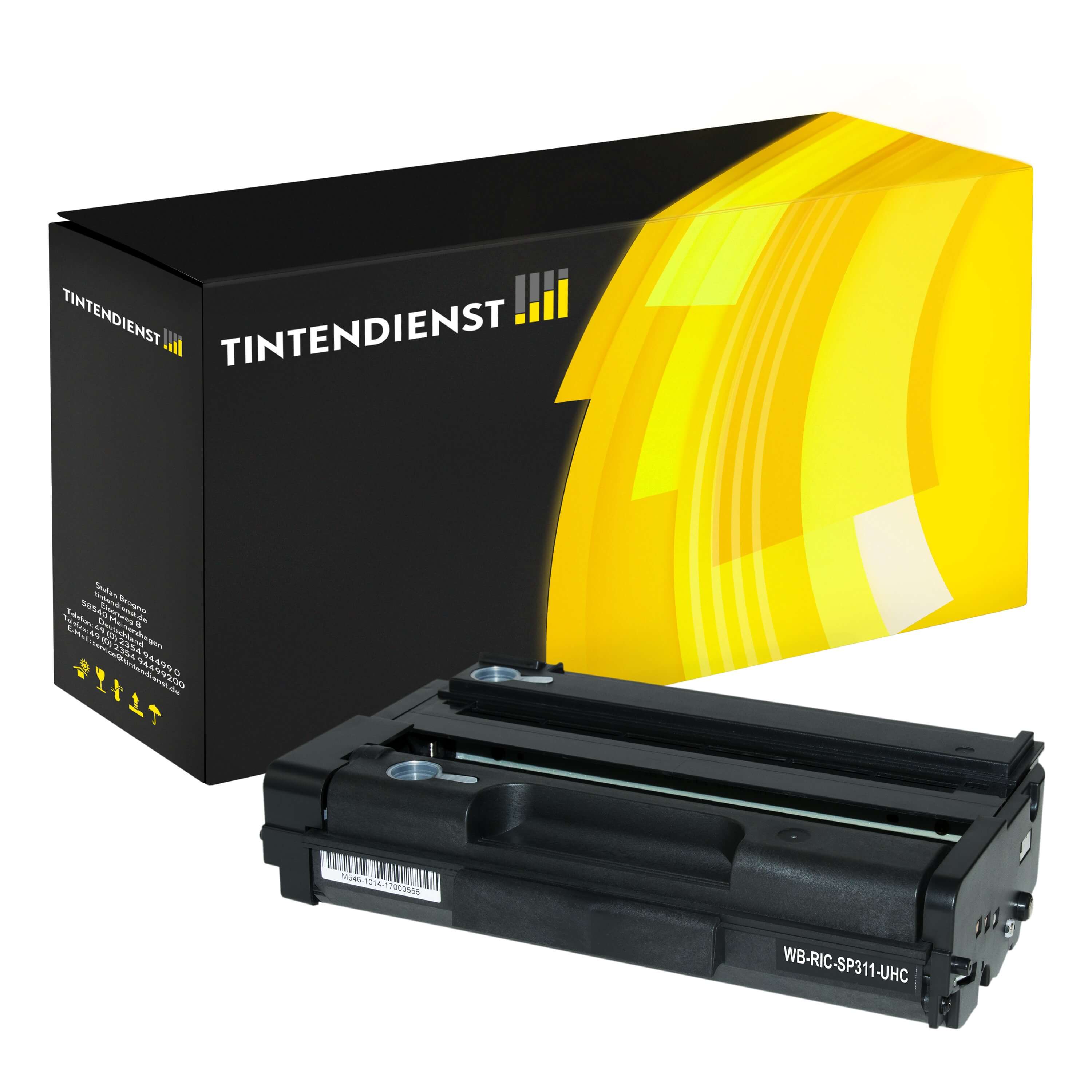 Toner kompatibel zu Ricoh 407246, schwarz