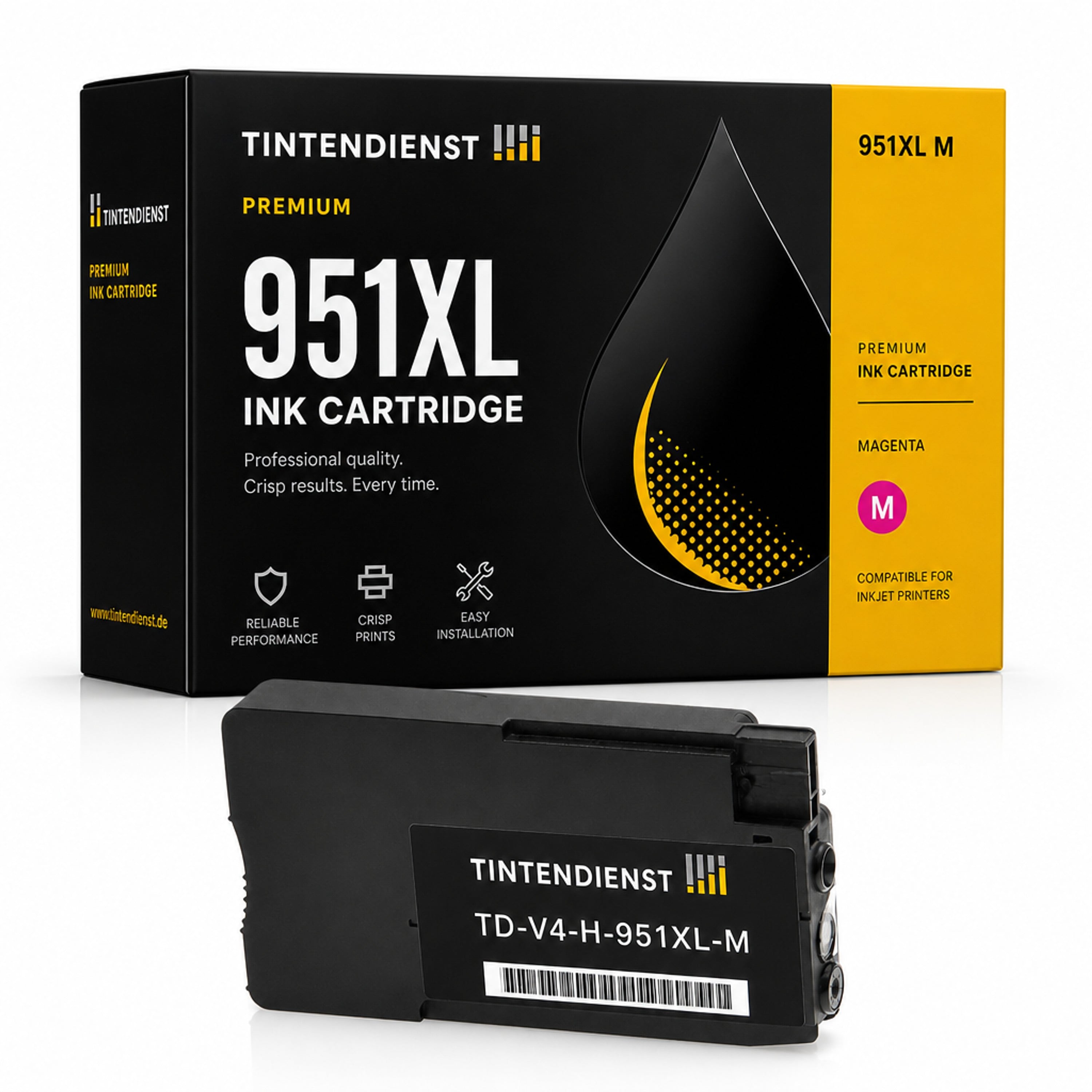 Druckerpatrone kompatibel zu HP 951XL, magenta