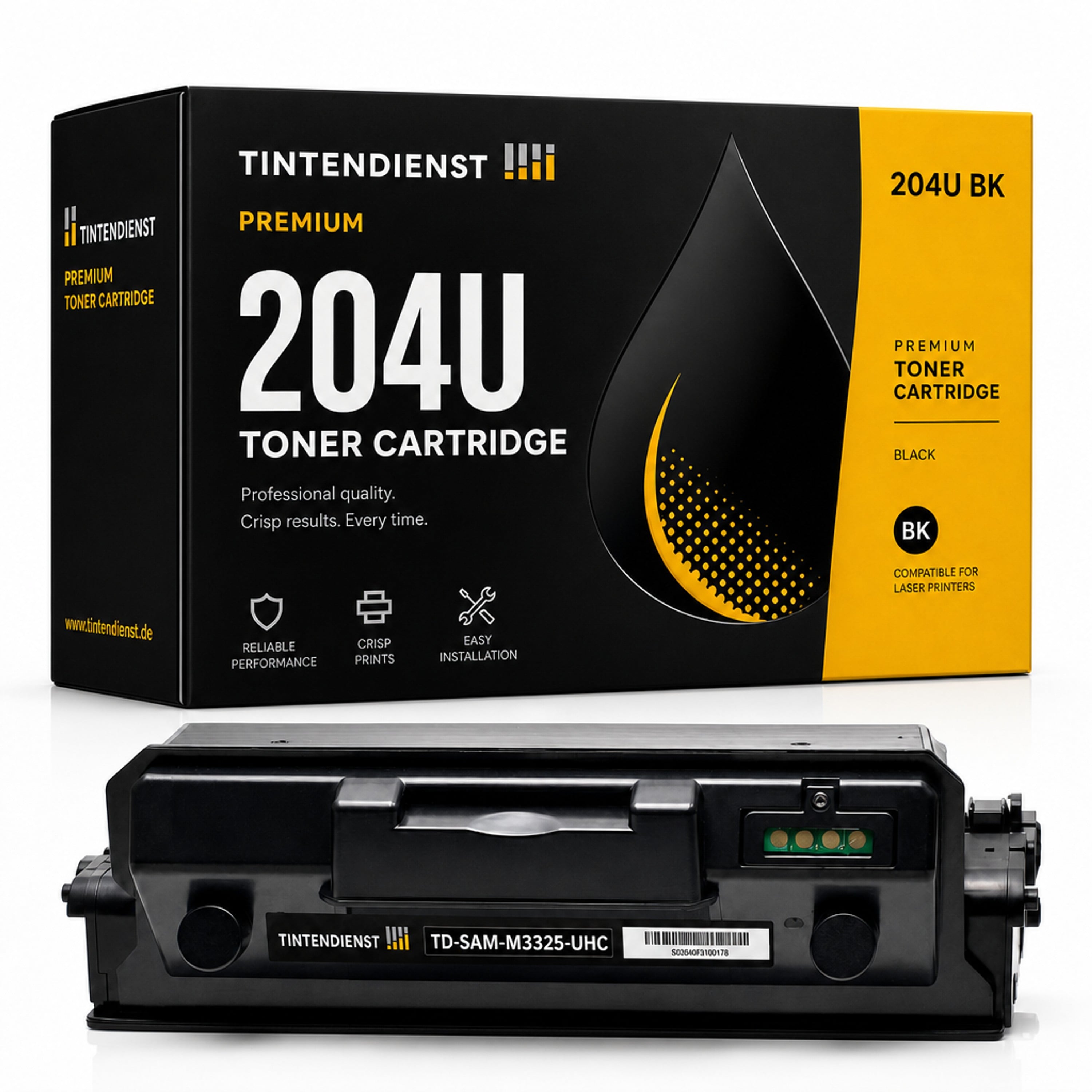Toner kompatibel zu Samsung 204U, schwarz