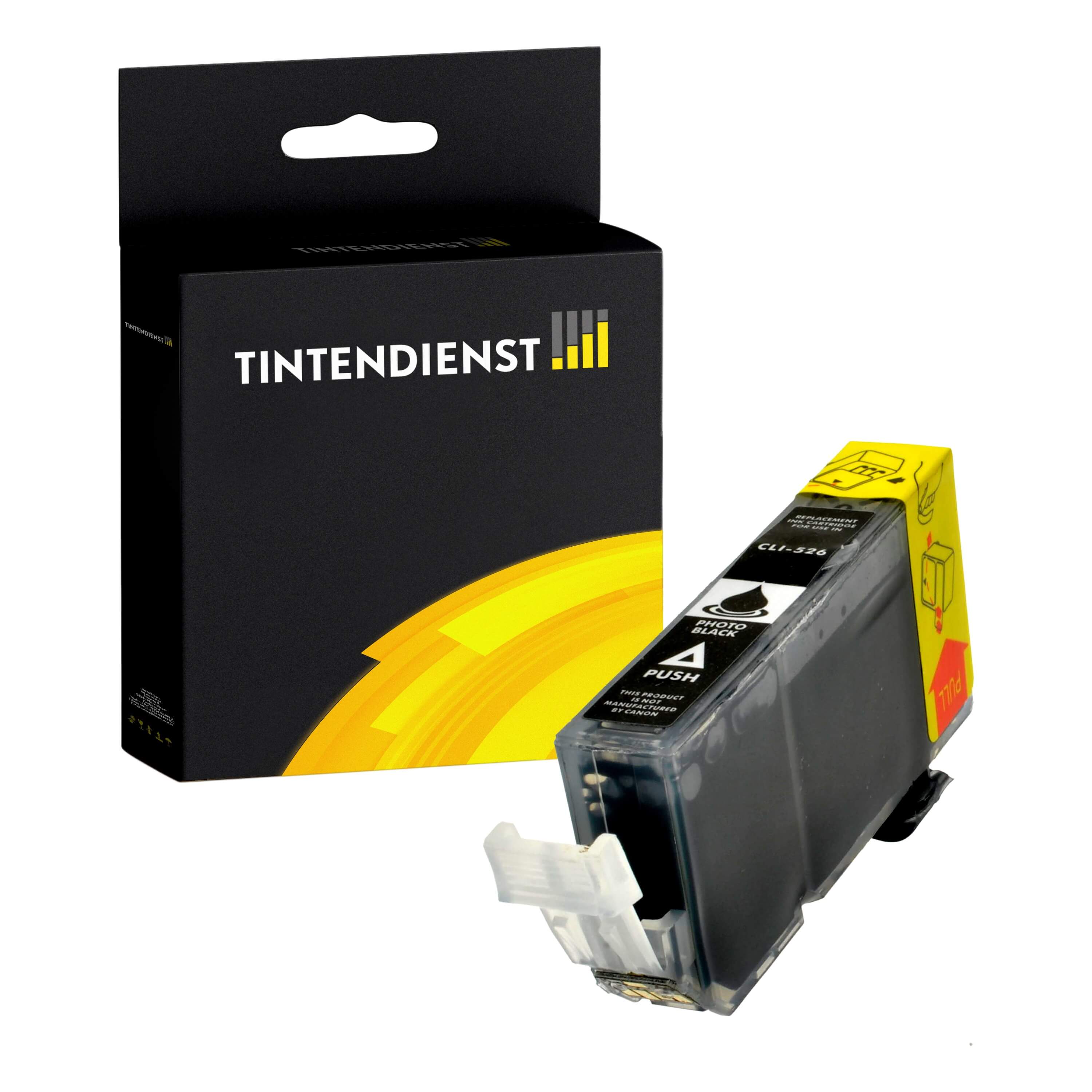 Canon CLI-526BK Druckerpatrone (4540B001) schwarz – Tintendienst kompatibel