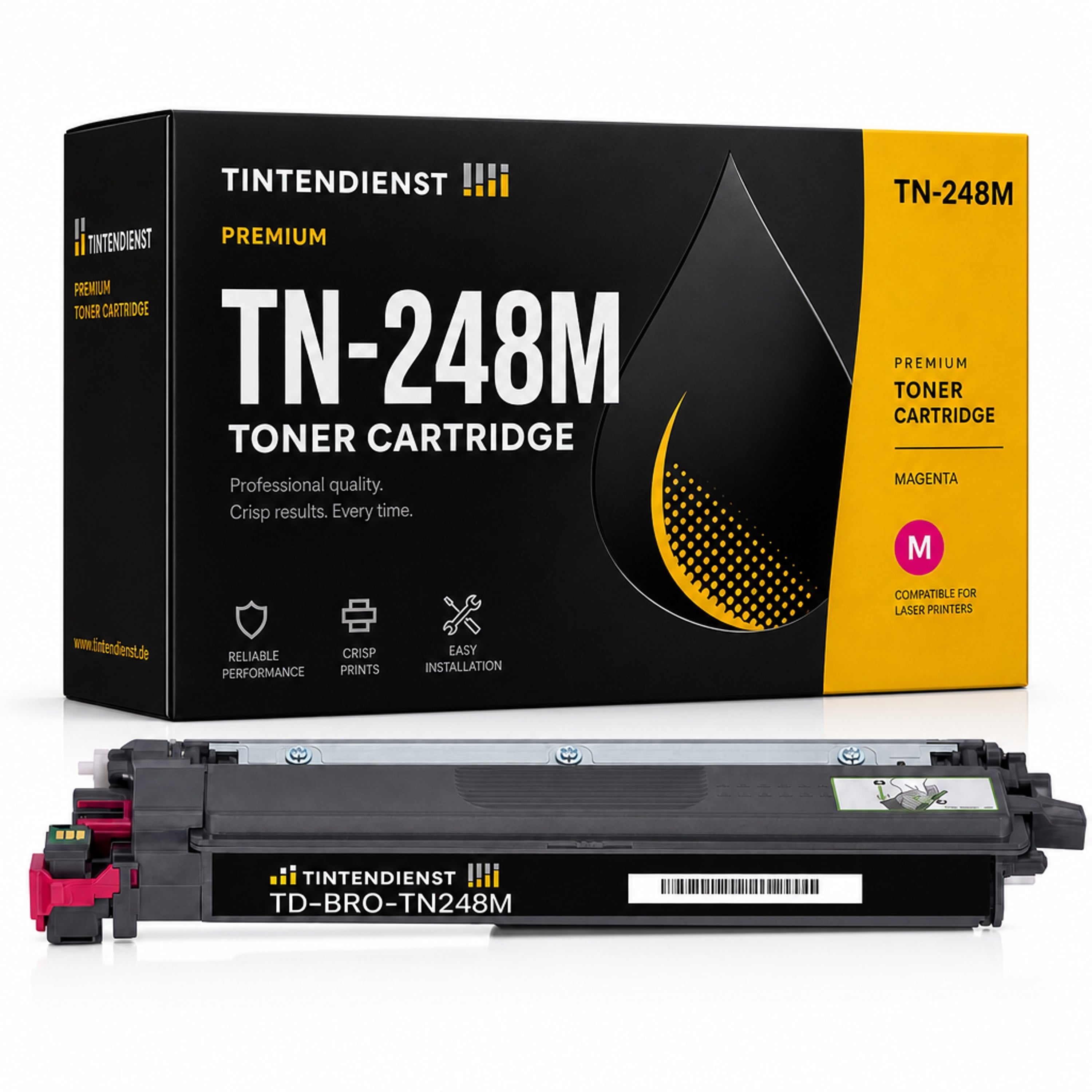 Toner kompatibel zu Brother TN-248M, magenta