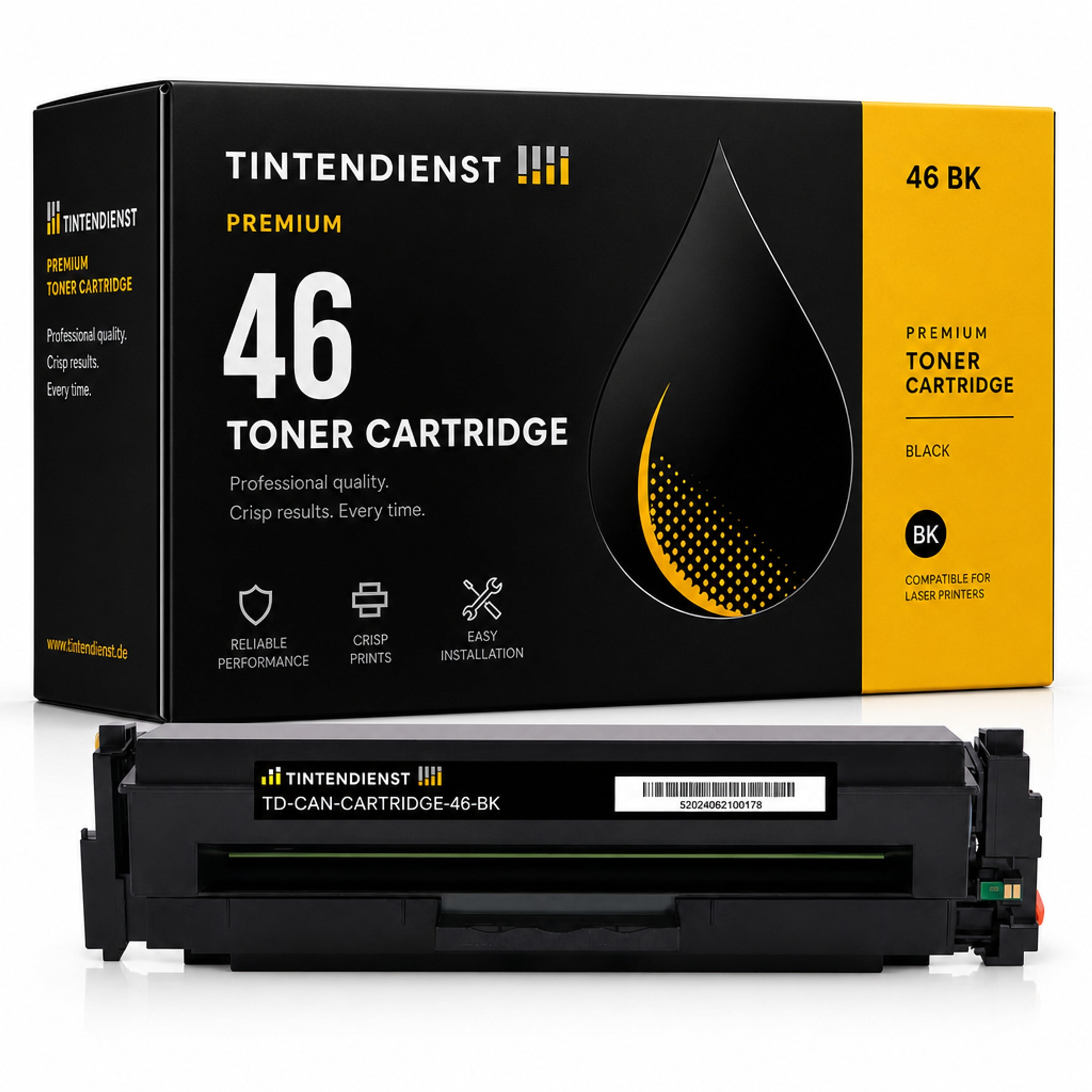 Toner kompatibel zu Canon 46, schwarz