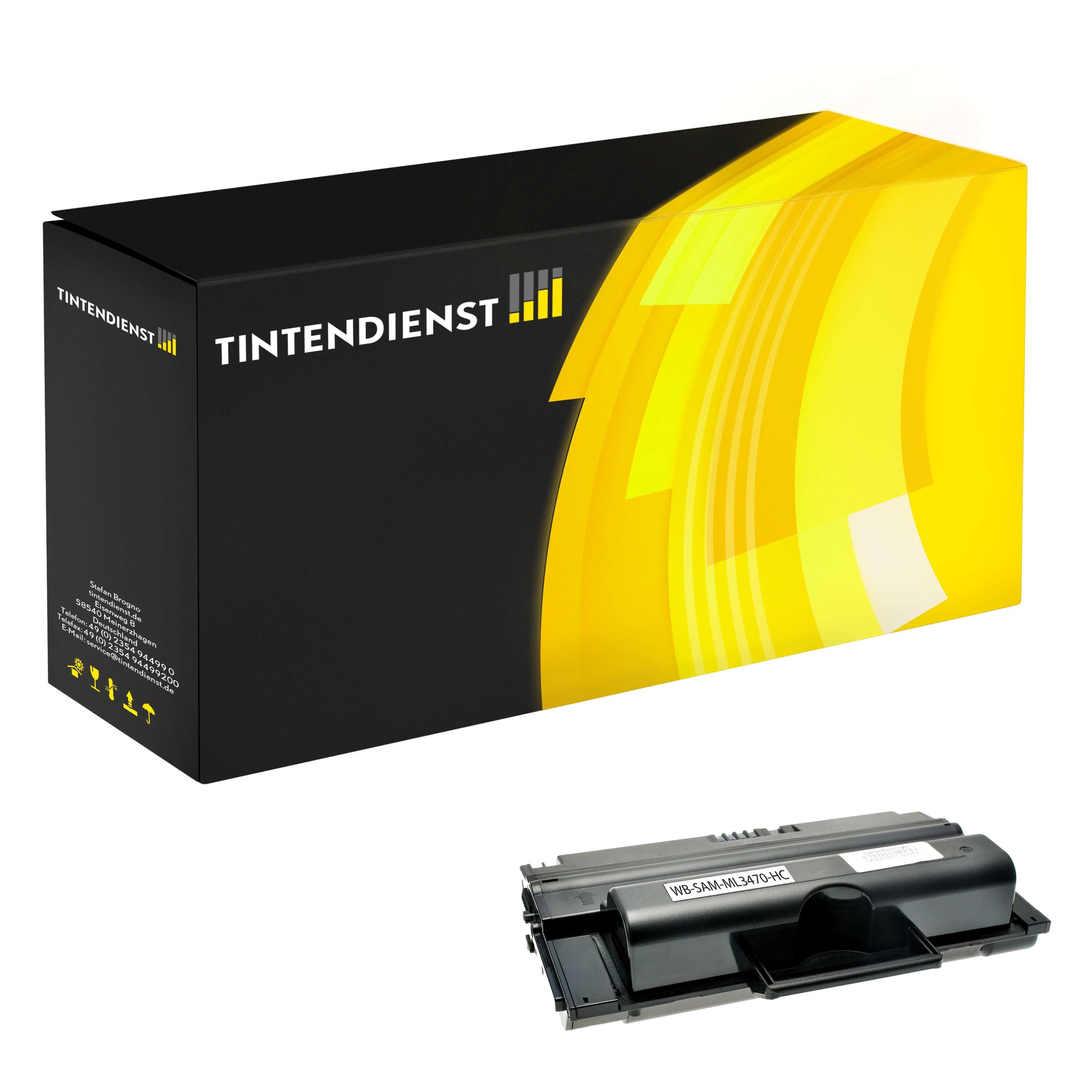 Tintendienst Toner Samsung ML3470 HC ML-D3470B bk