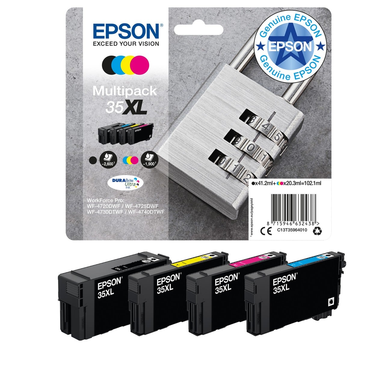 Original Multipack Epson C13T35964010