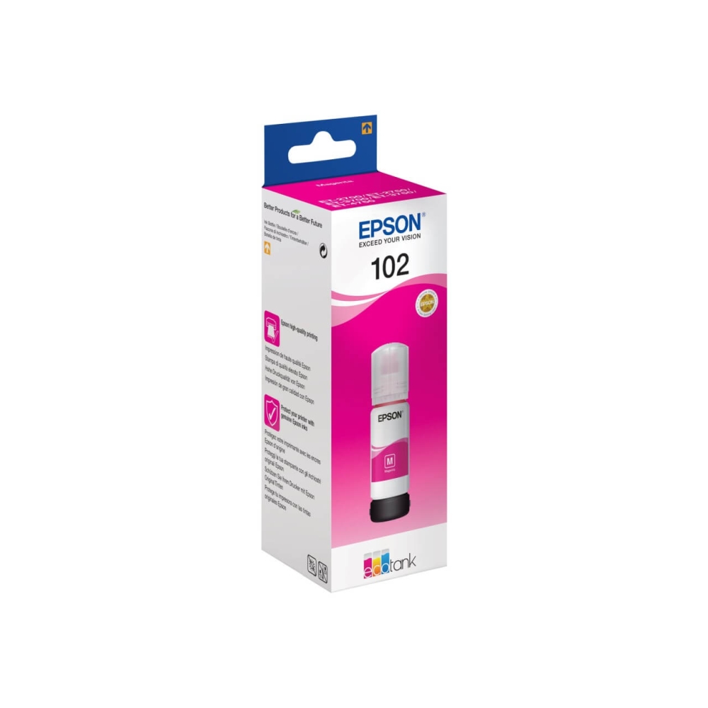 Original Epson Tintenpatrone C13T03R340 / 102 Magenta