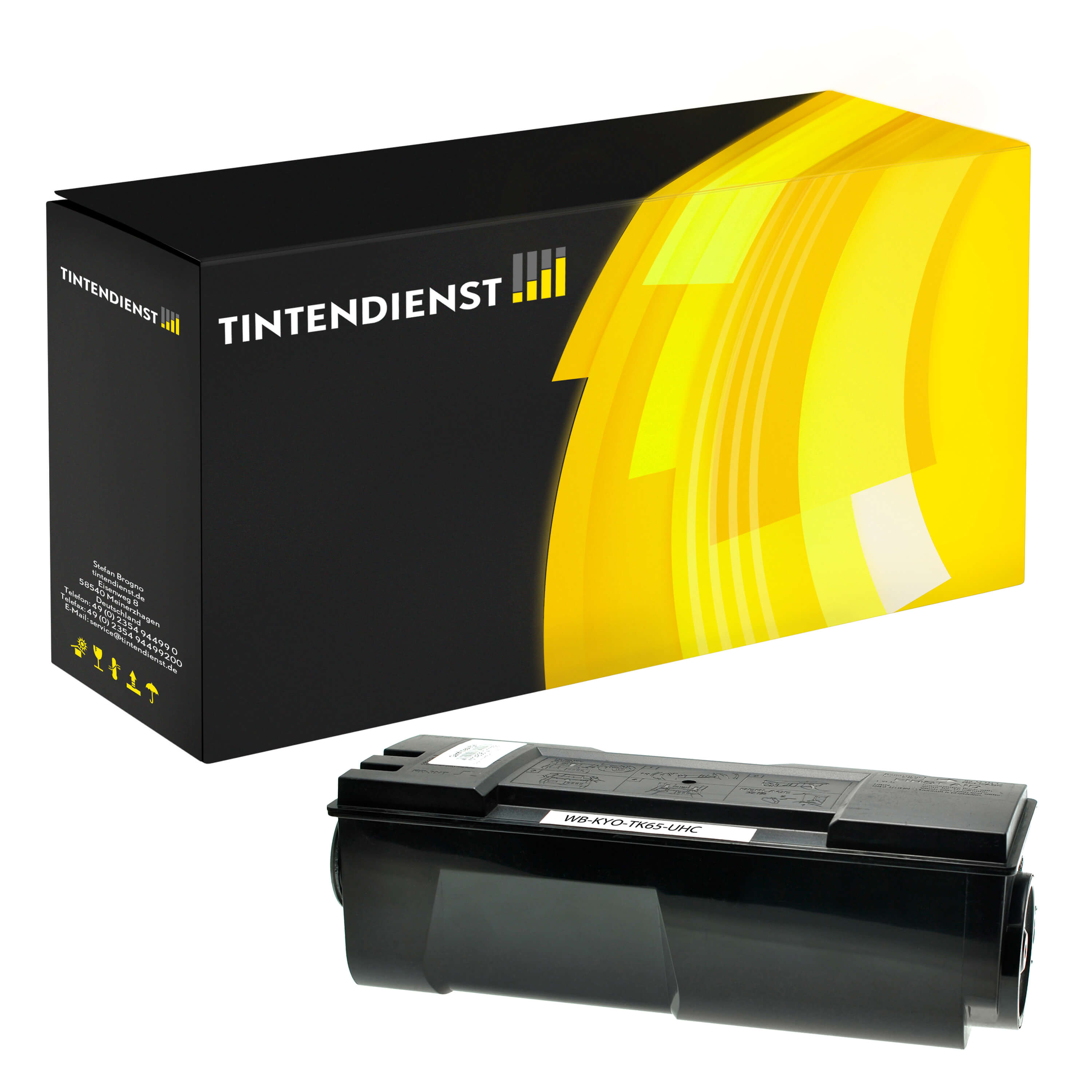 Toner kompatibel zu Kyocera TK-65, schwarz