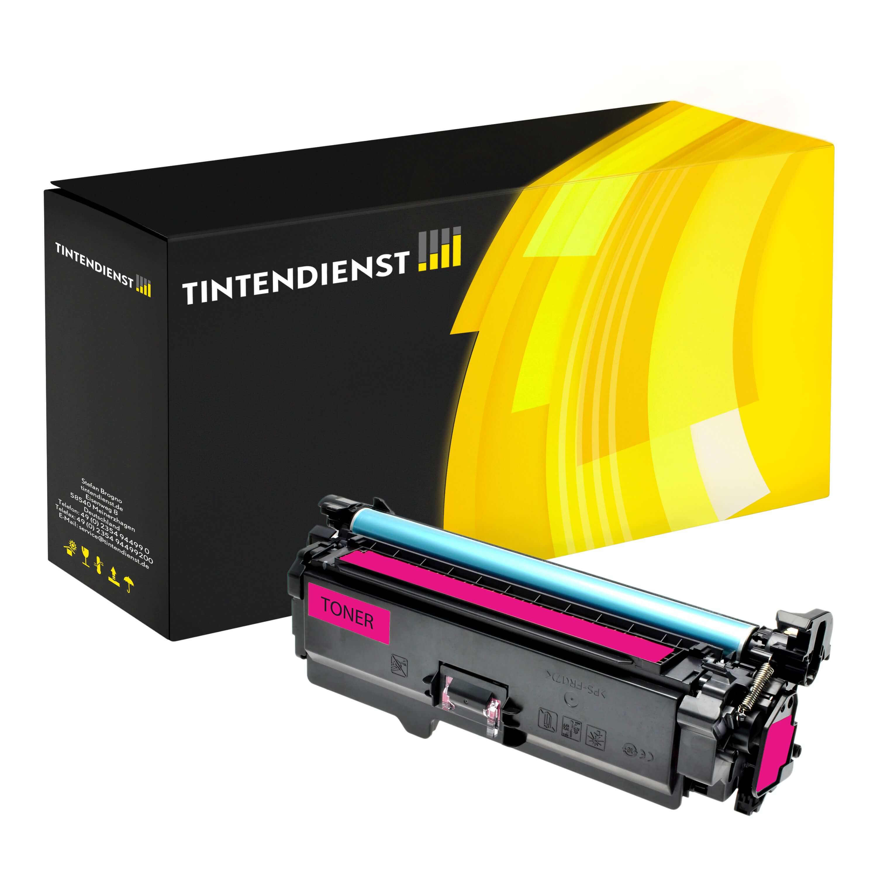 Toner kompatibel zu HP 504A, magenta
