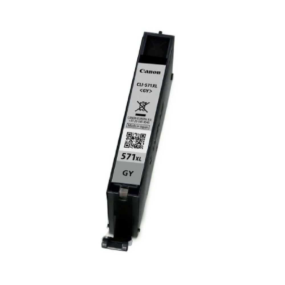 Original Canon Tintenpatrone 0335C001 / CLI-571GYXL Grau