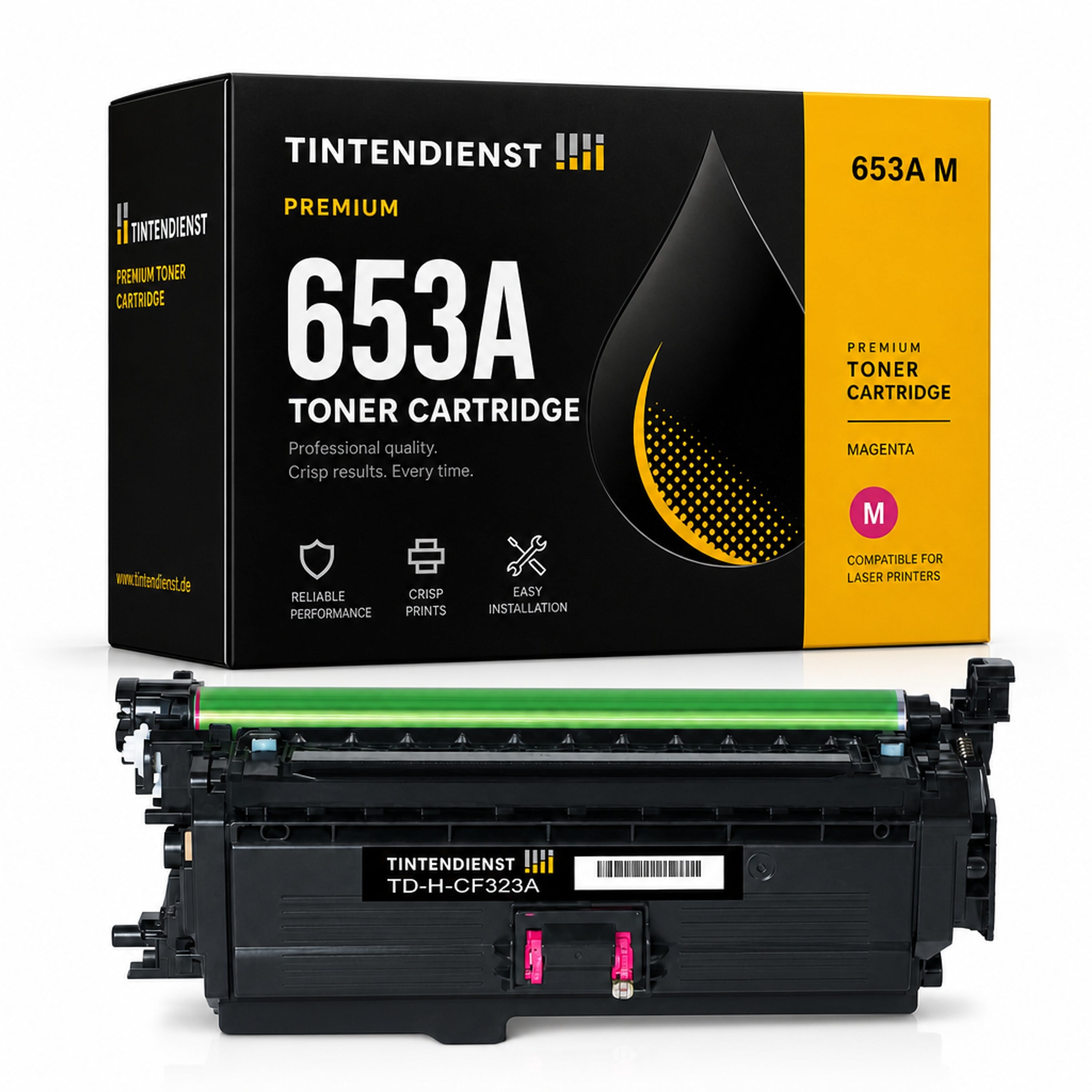 Toner kompatibel zu HP 653A, magenta