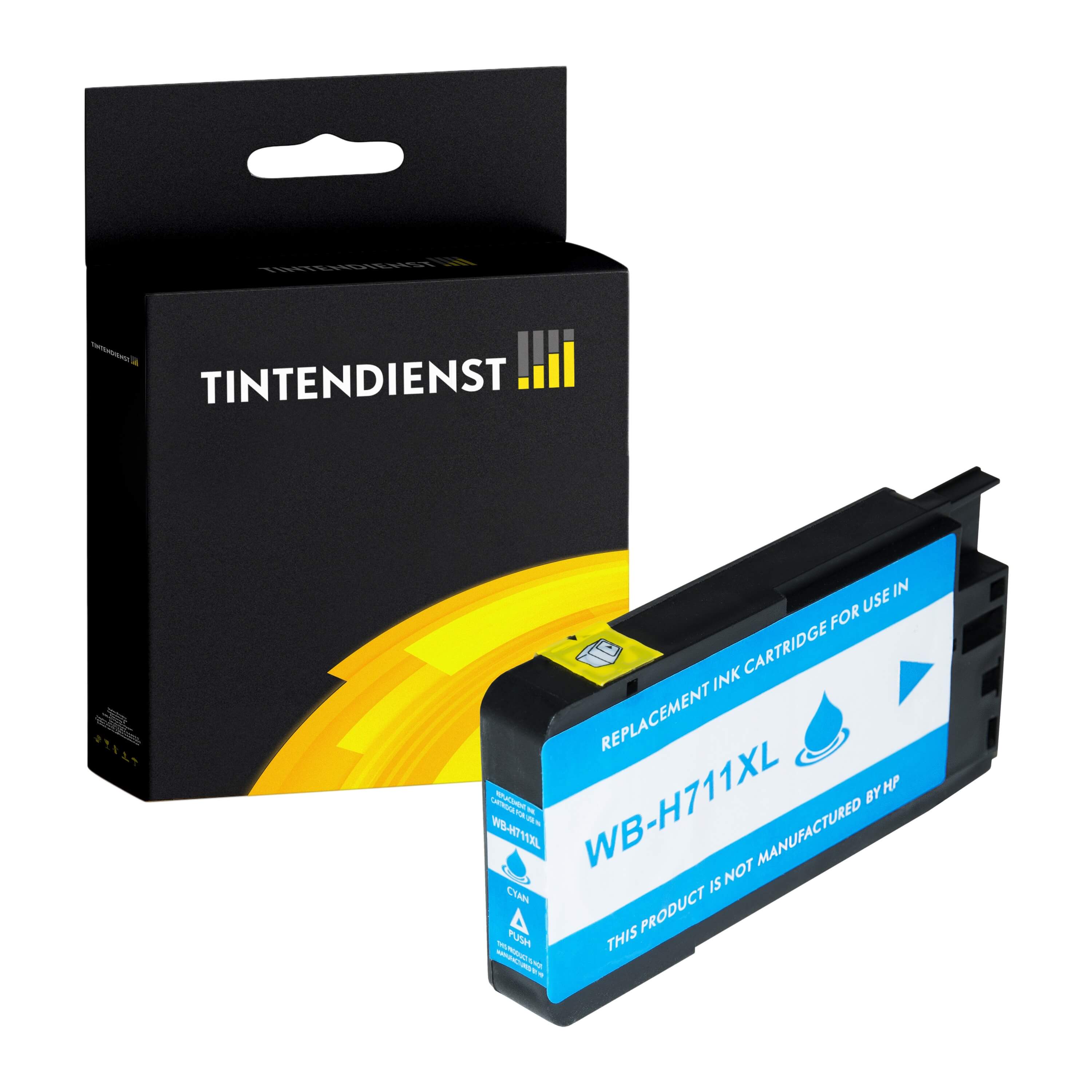 Druckerpatrone kompatibel zu HP 711, cyan