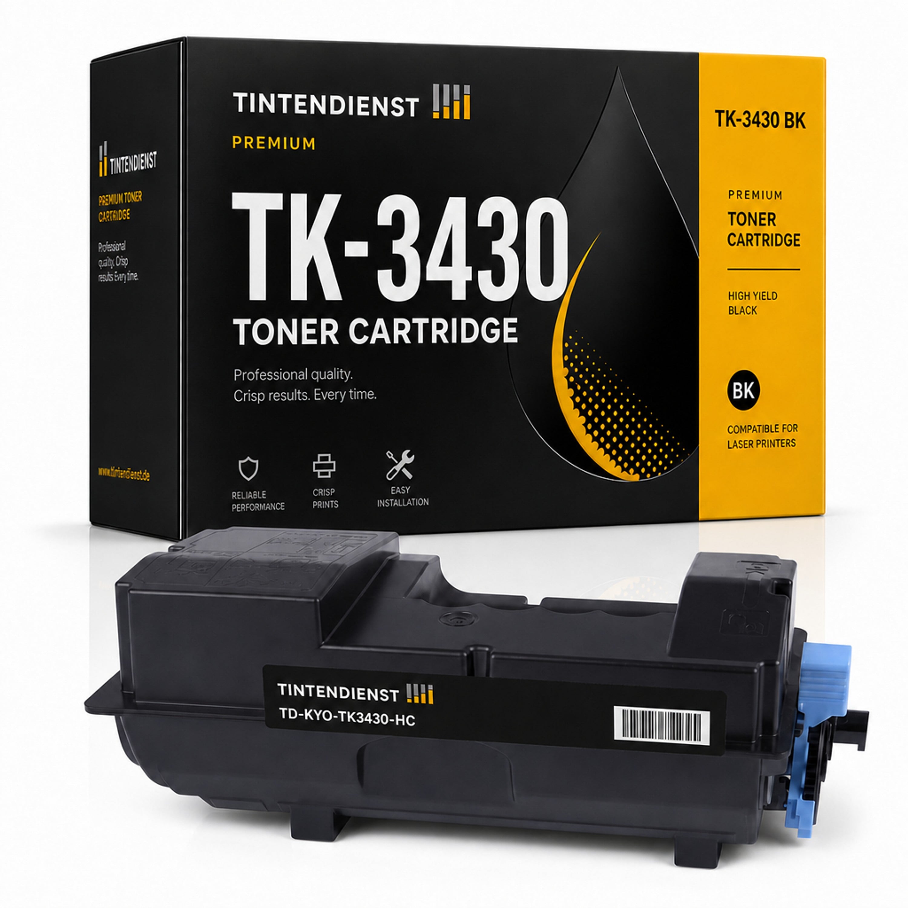 Toner kompatibel zu Kyocera TK-3430, schwarz