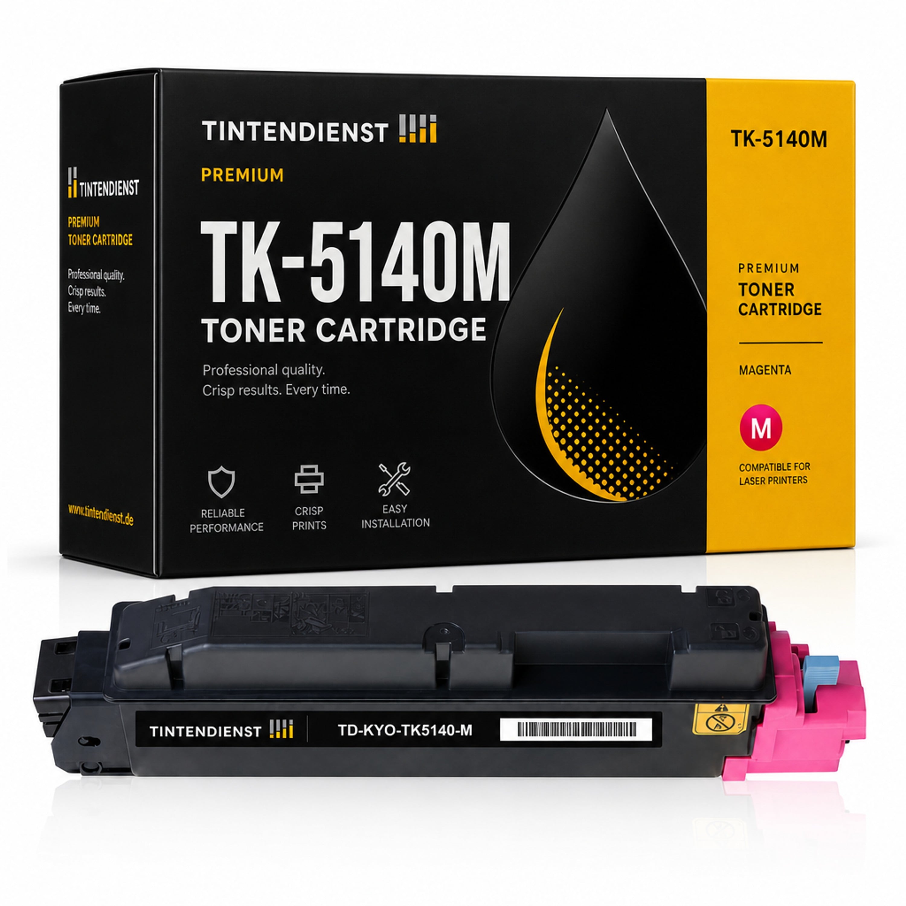 Toner kompatibel zu Kyocera TK-5140M, magenta