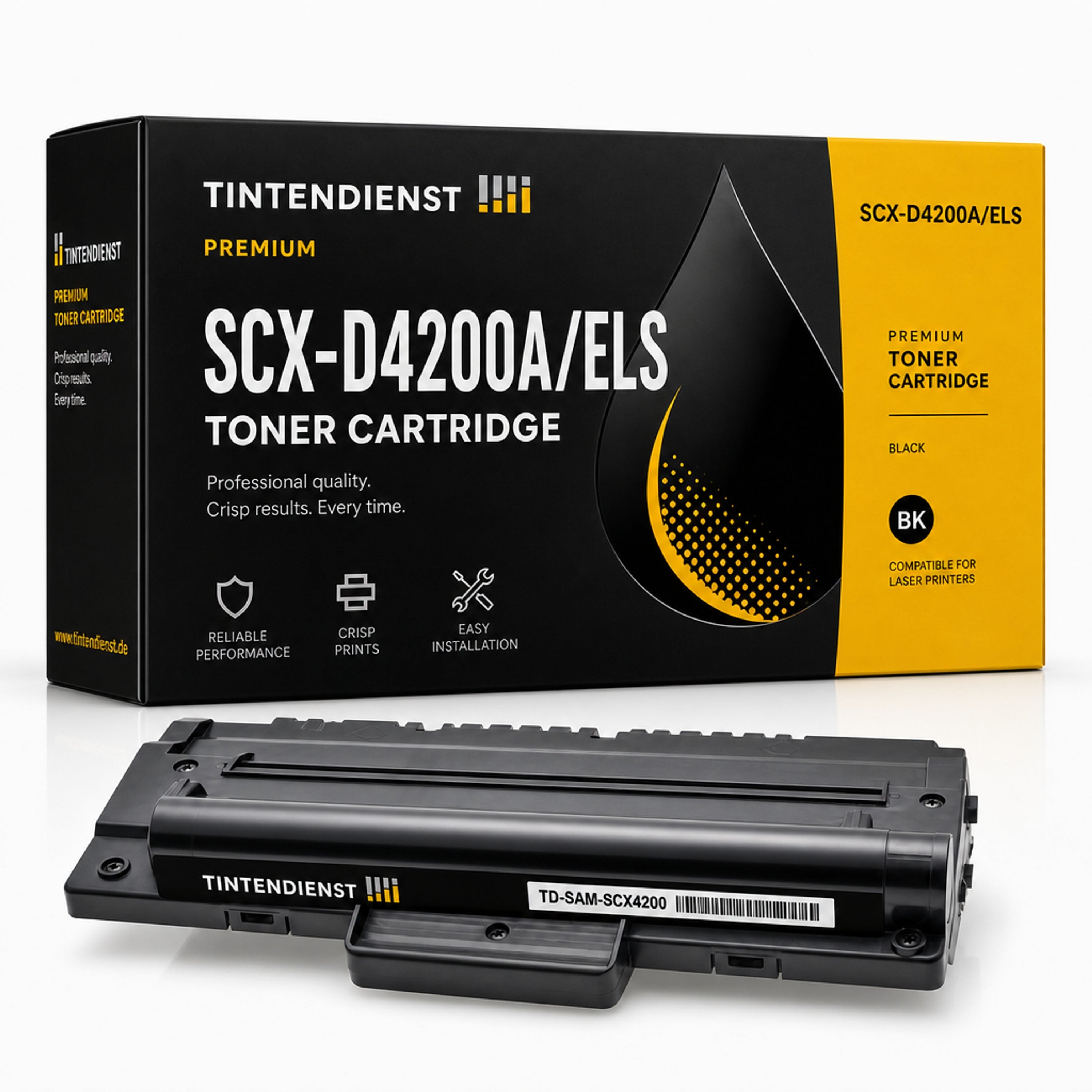 Toner kompatibel zu Samsung SCX-D4200A/ELS, schwarz