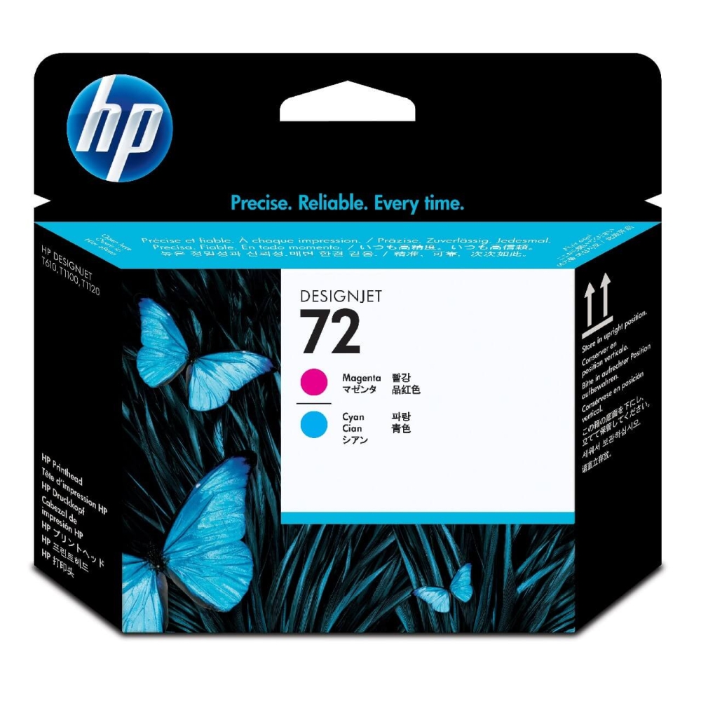 Original HP Druckkopf C9383A / 72 Cyan,Magenta