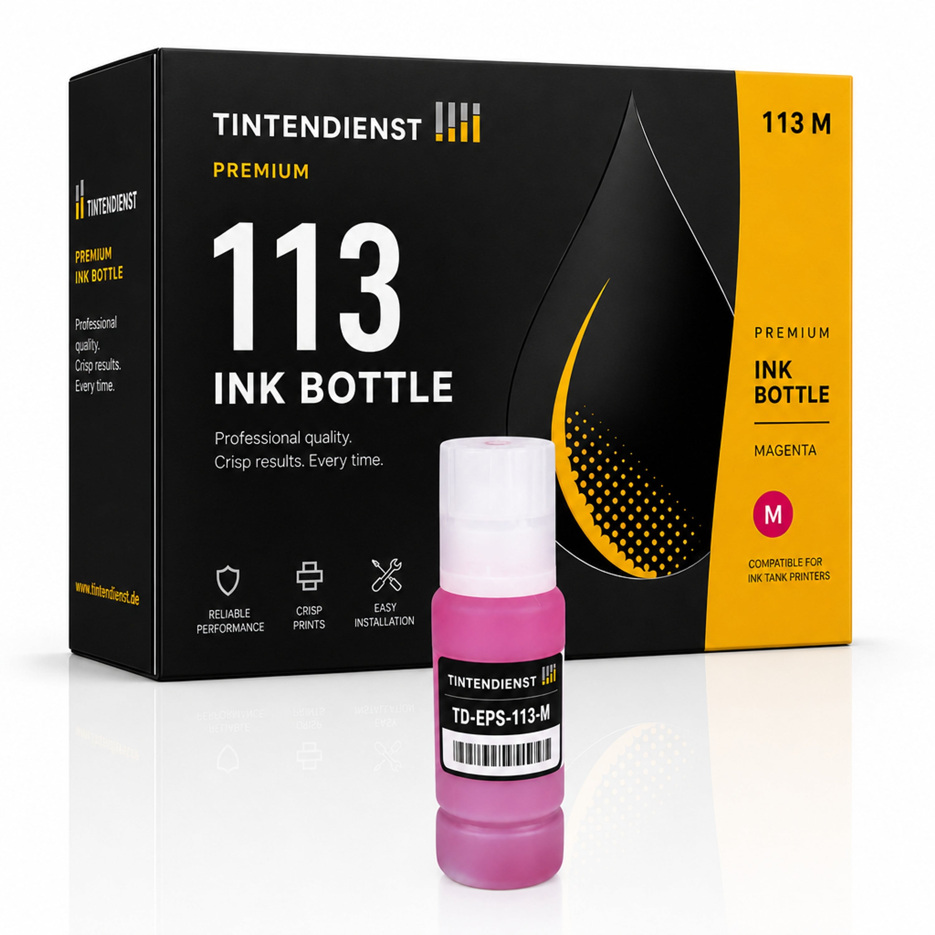 Tintentank kompatibel zu Epson 113, magenta
