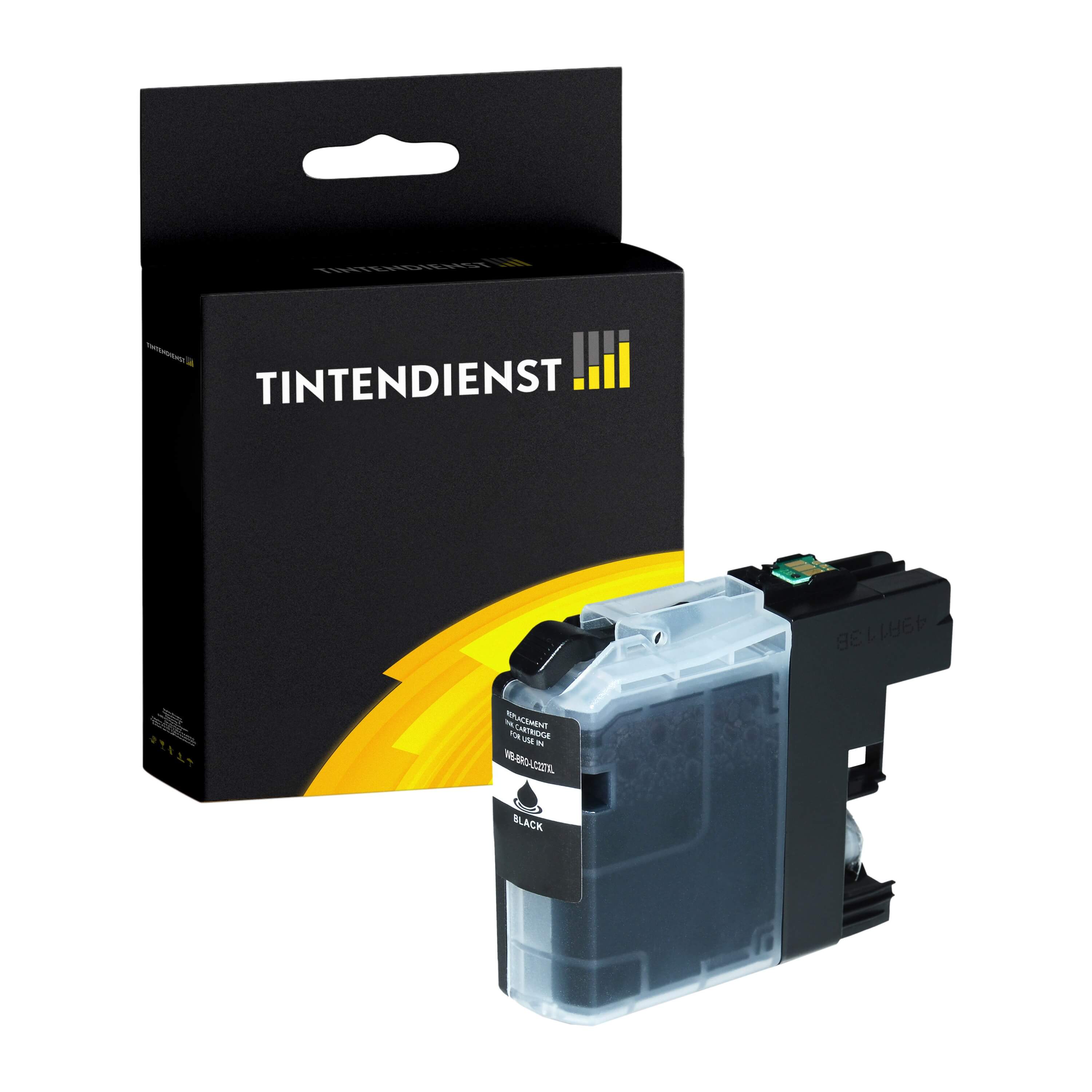 Tintendienst kompatibel für Brother Tintenpatrone LC-227XLBK Schwarz [XXXL Füllmenge]