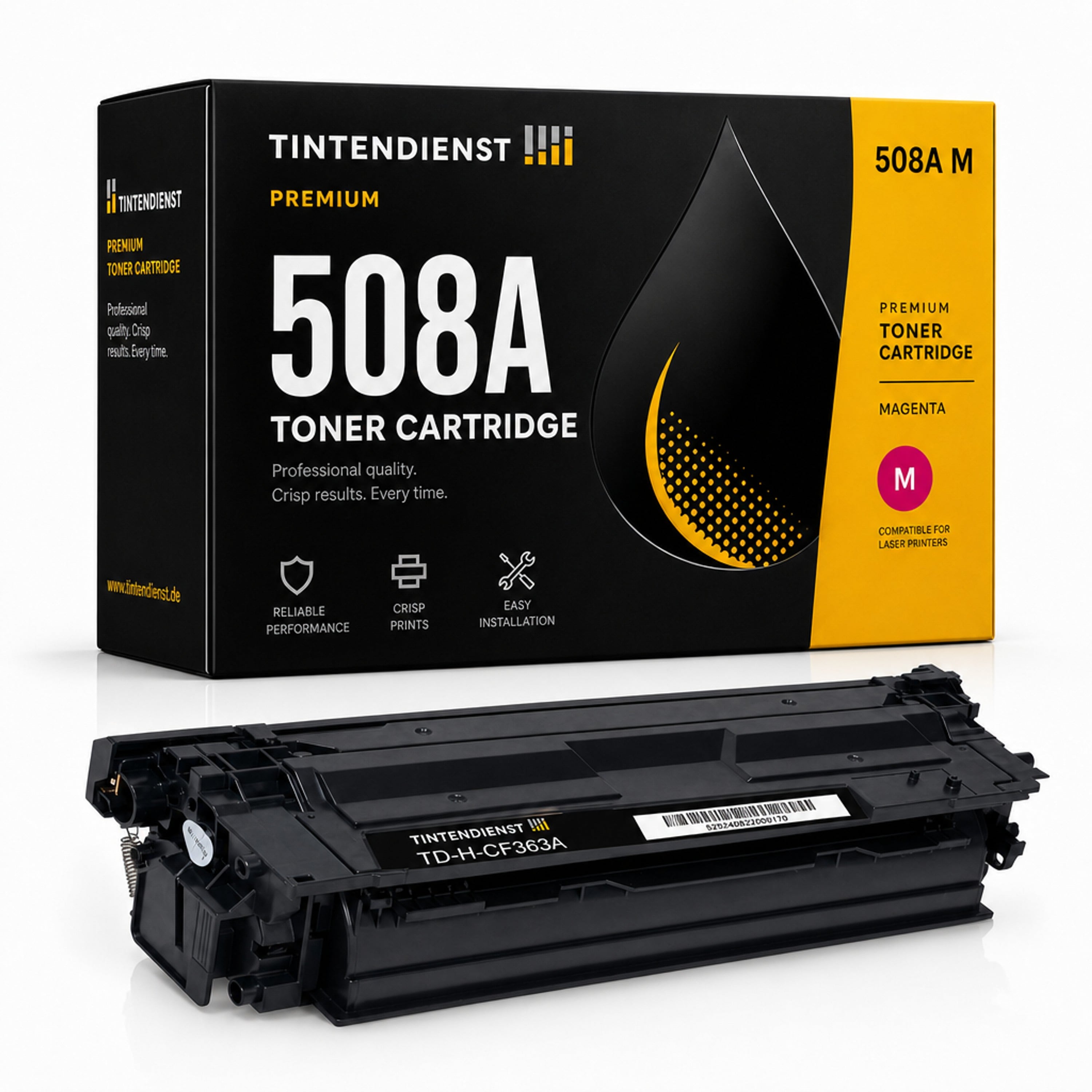 Toner kompatibel zu HP 508A, magenta