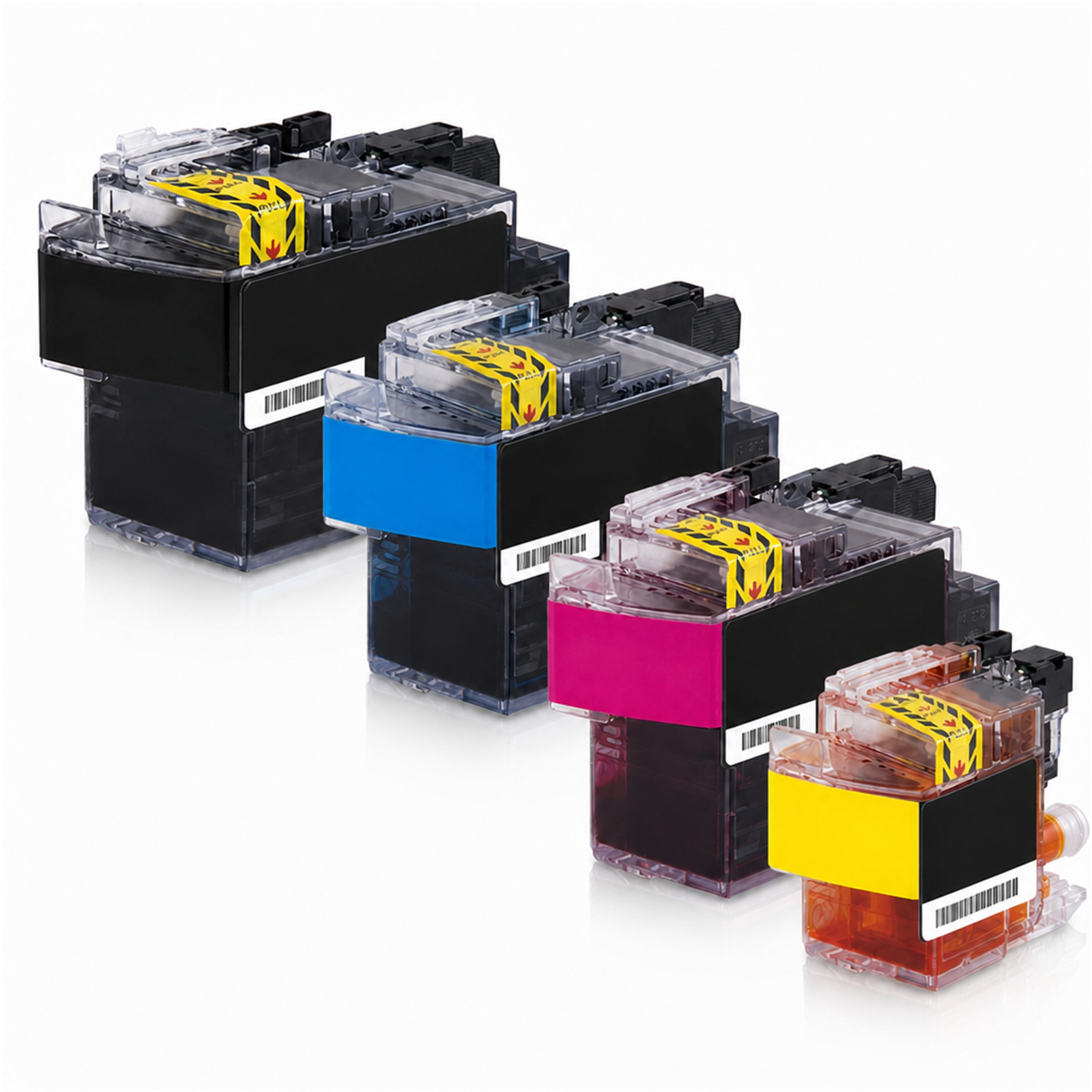 Multipack - Druckerpatrone ersetzt Brother LC-421VAL, 4 Patronen