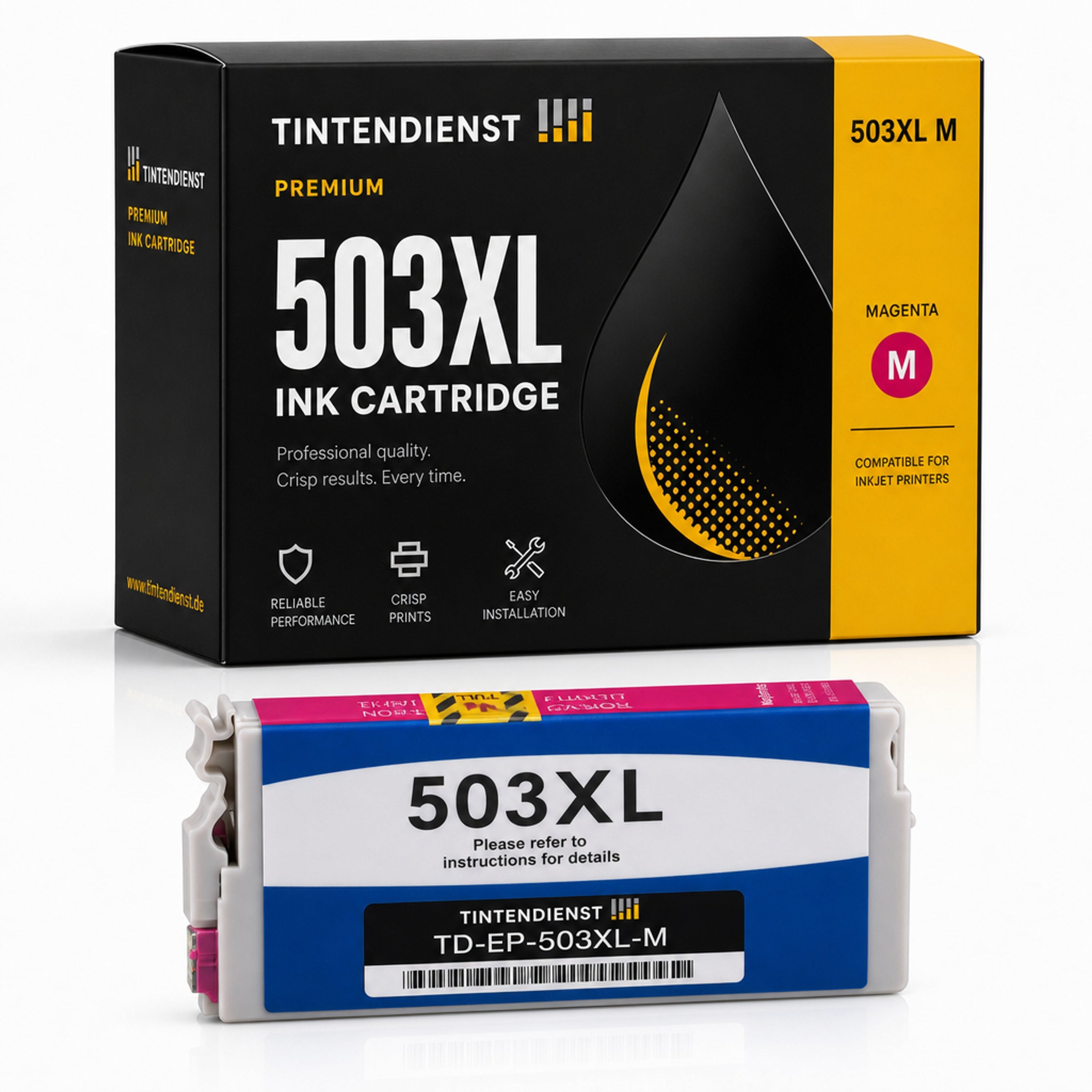 Druckerpatrone kompatibel zu Epson 503XL, magenta