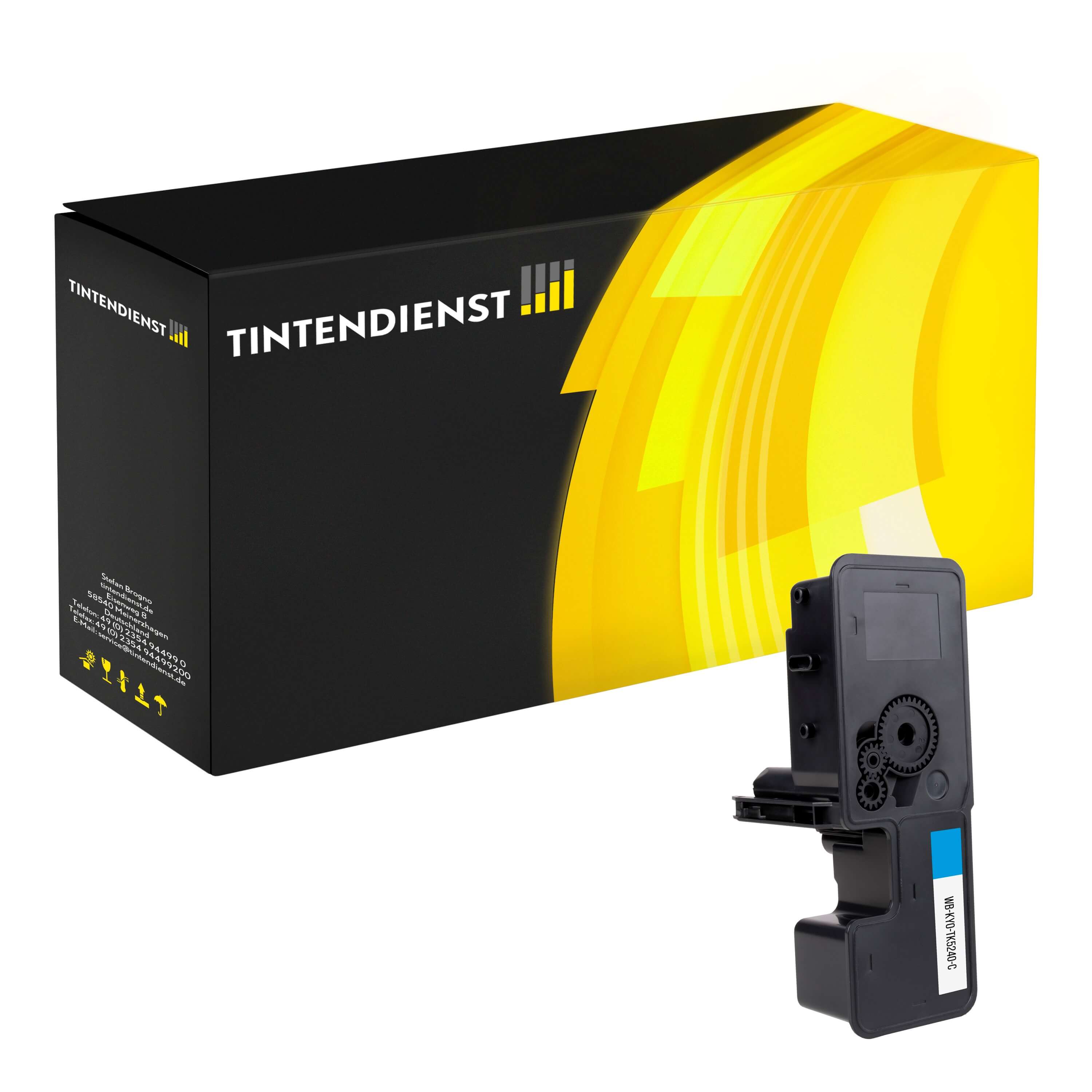 Kyocera 1T02R7CNL0 Toner cyan – Tintendienst kompatibel
