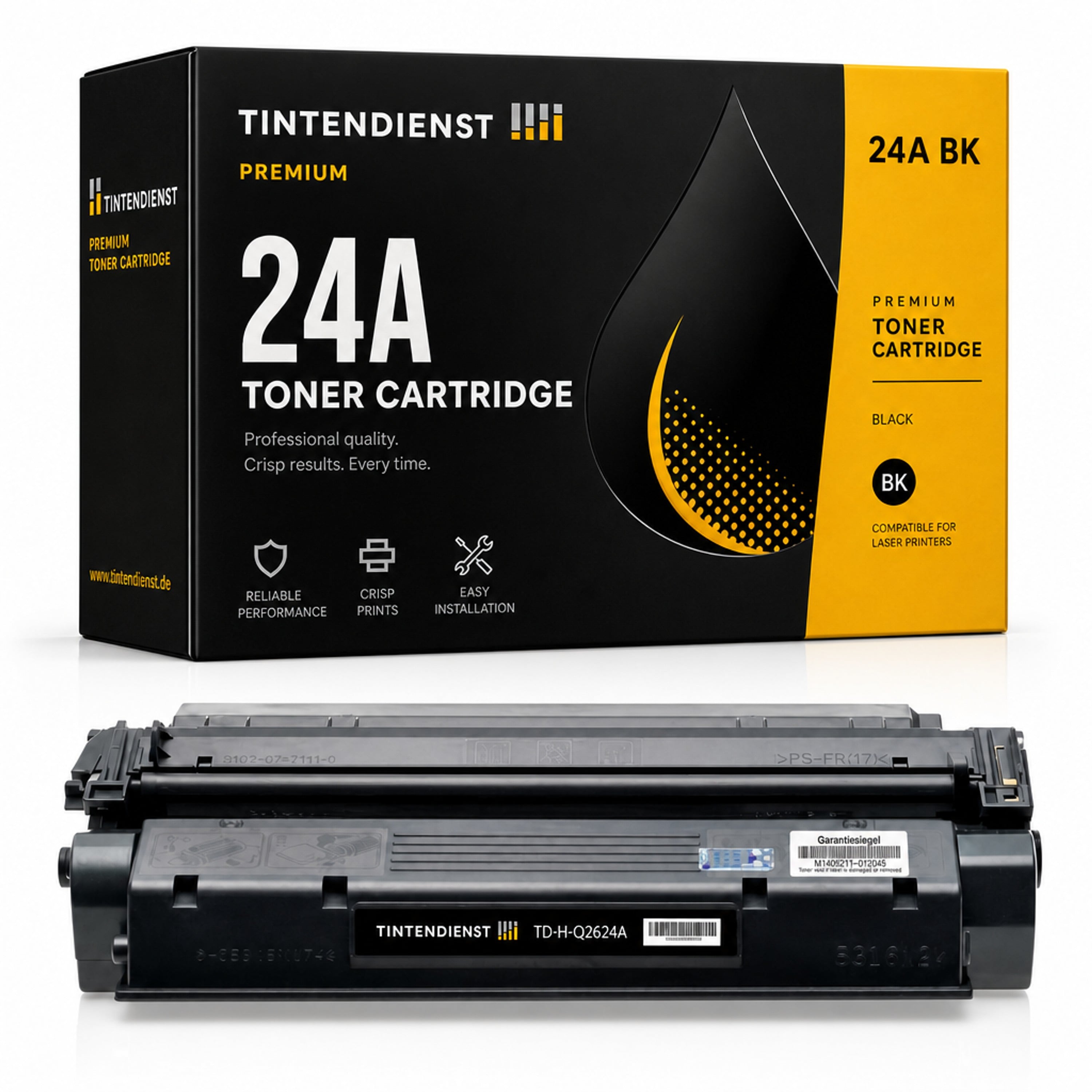 Toner kompatibel zu HP 24A, schwarz