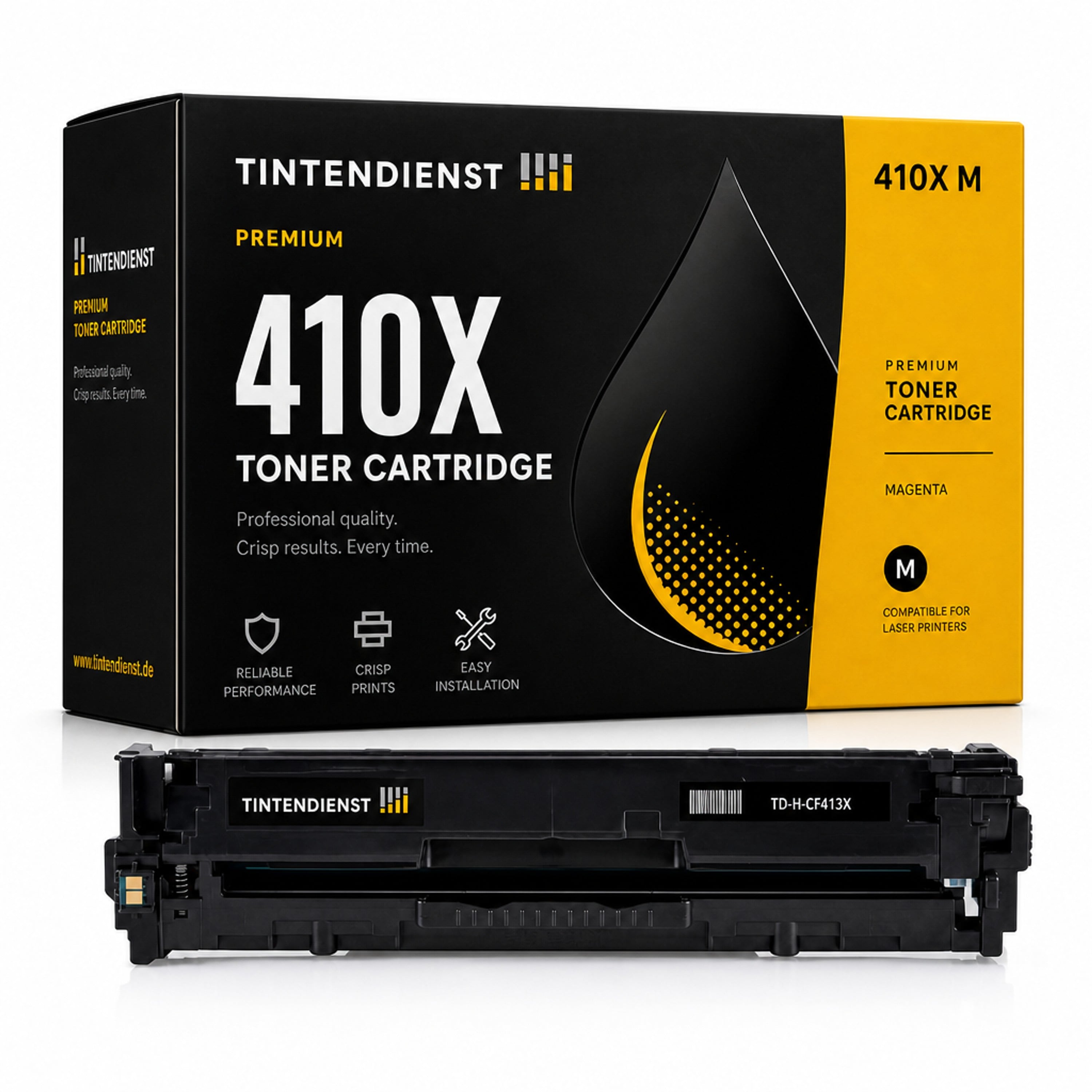 Toner kompatibel zu HP 410X, magenta