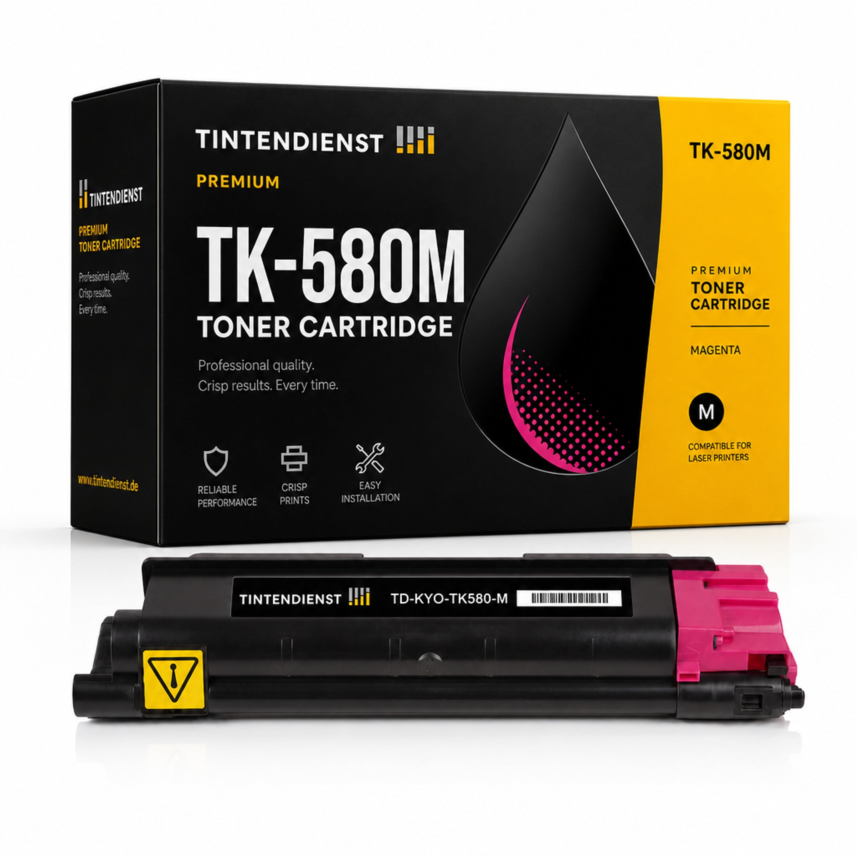 Toner kompatibel zu Kyocera TK-580M, magenta