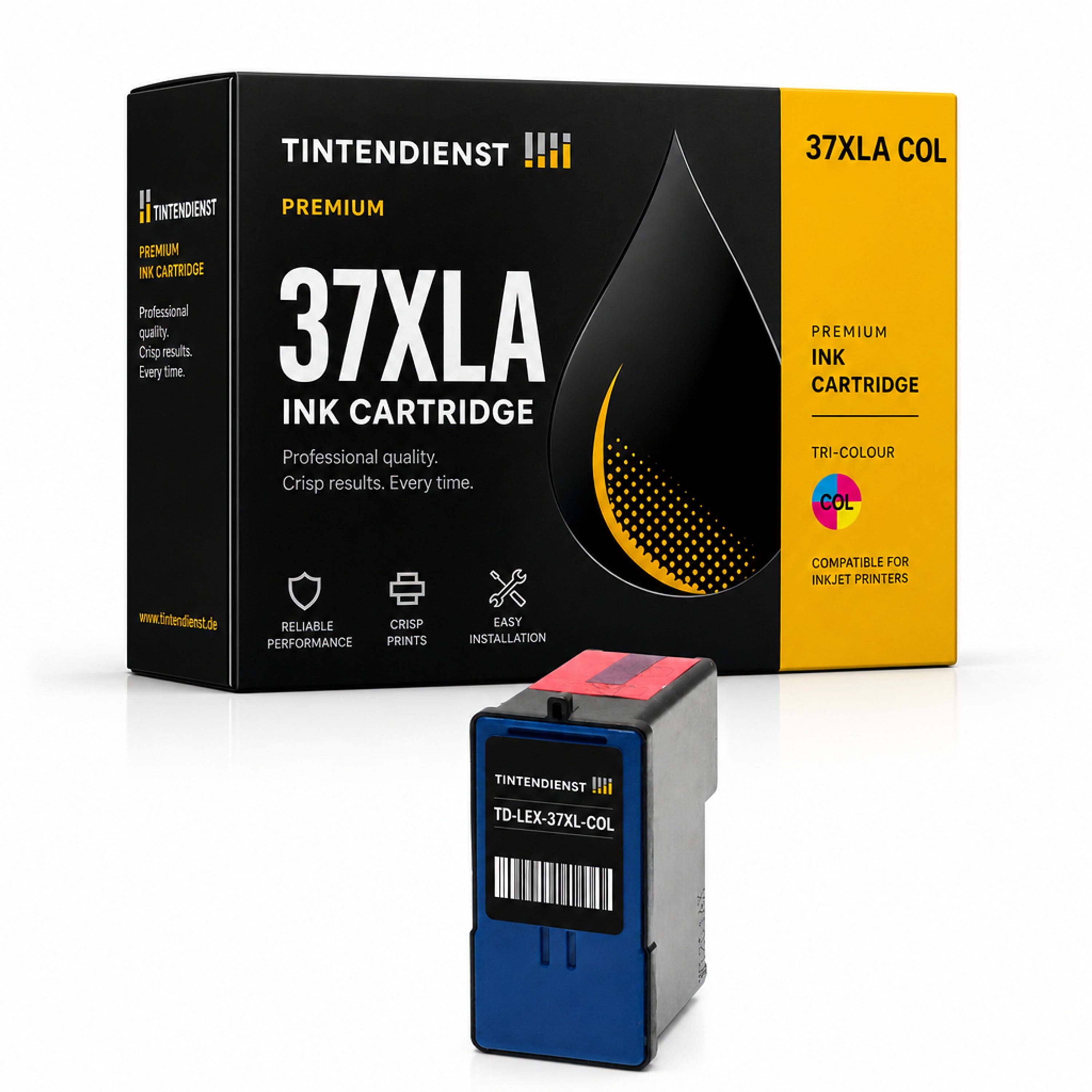 Druckerpatrone kompatibel zu Lexmark 37XLA, color