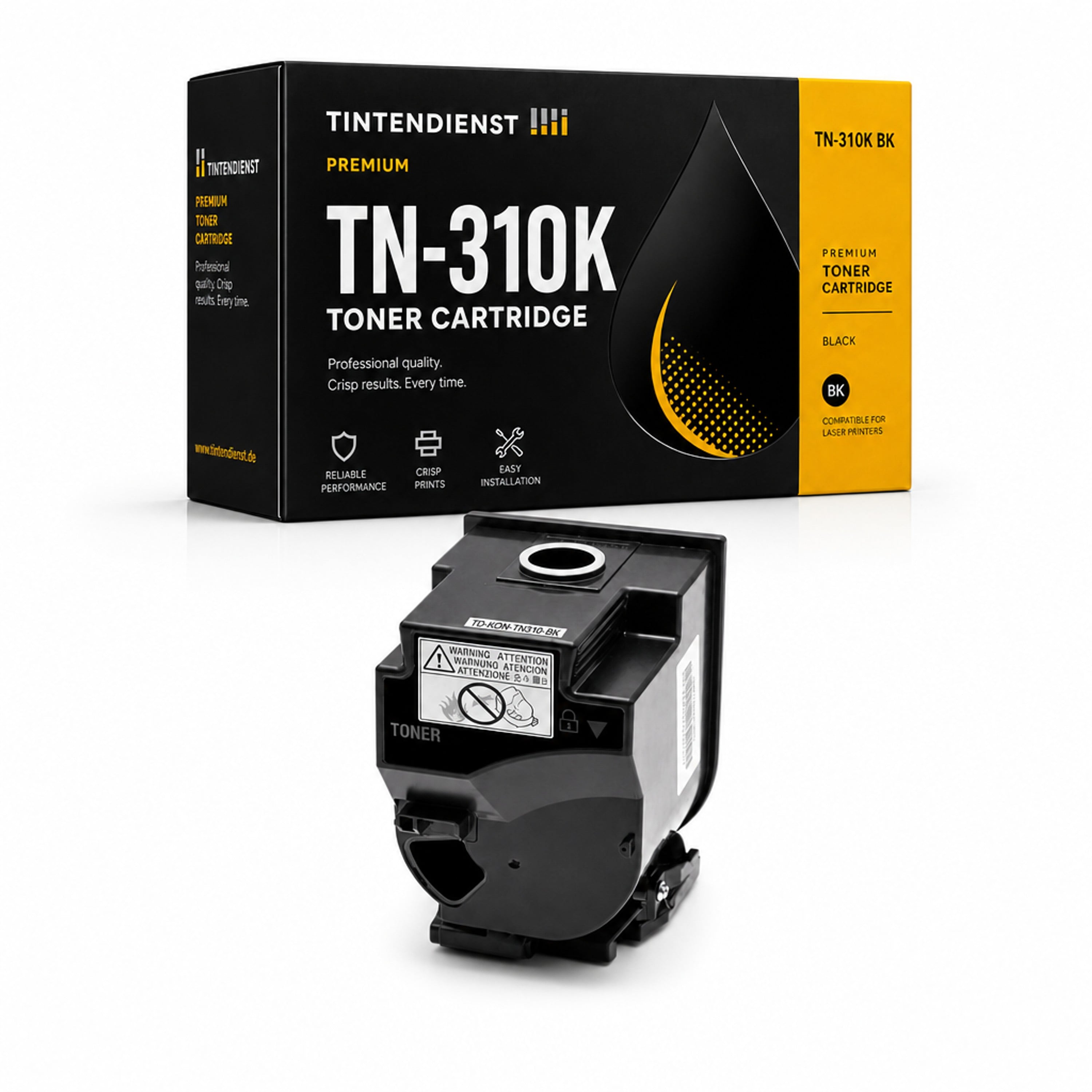 Toner kompatibel zu Konica Minolta TN-310K, schwarz