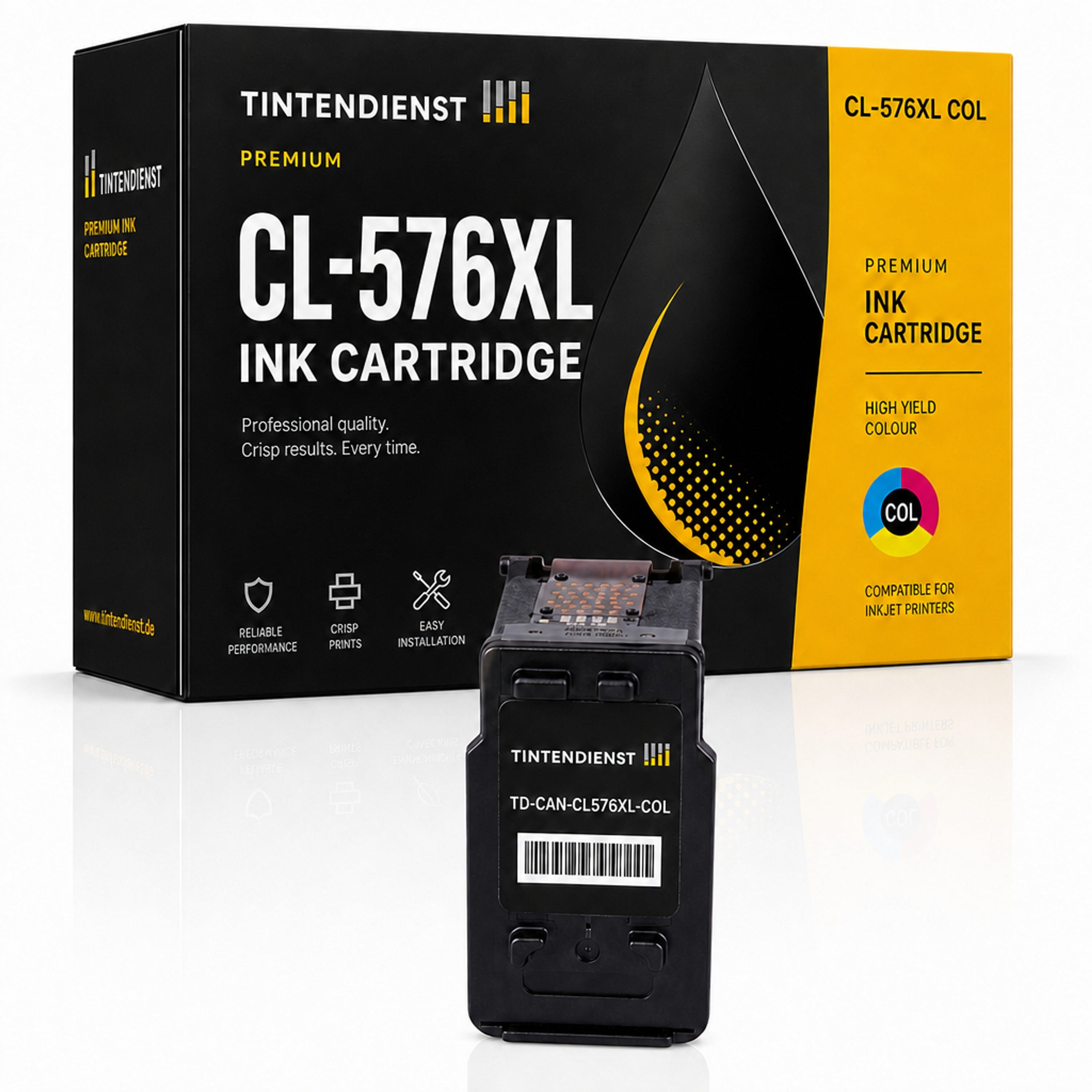 Druckerpatrone kompatibel zu Canon CL-576XL, color