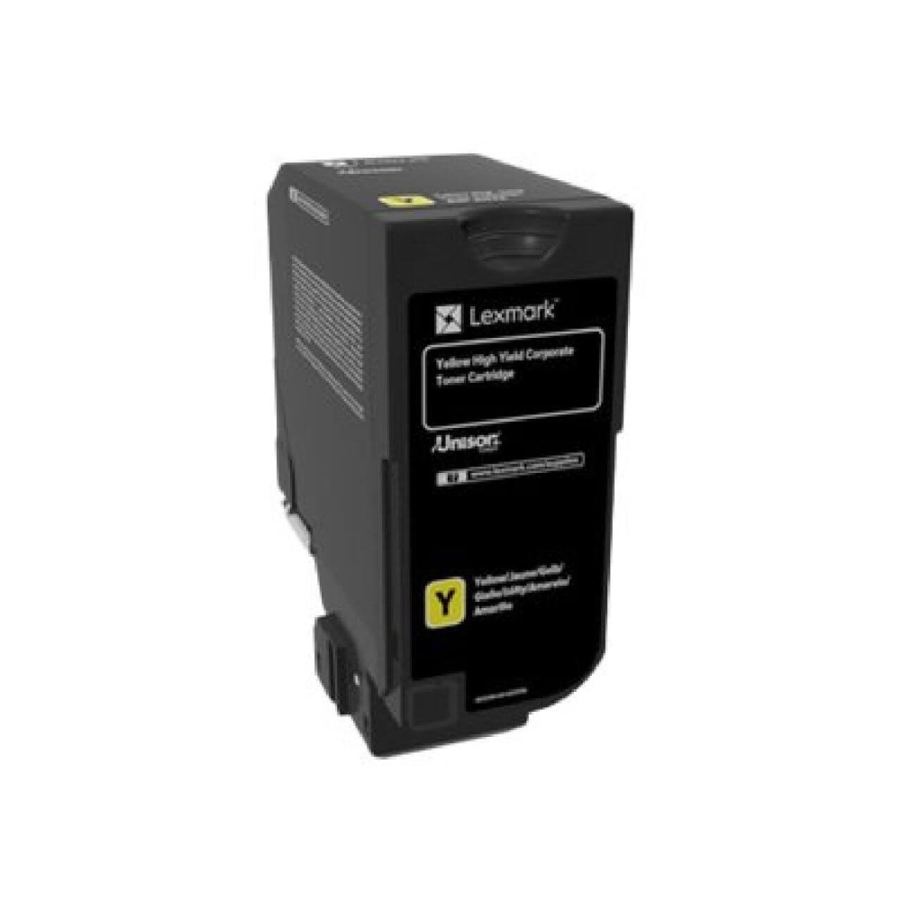 Original Lexmark Toner 84C2HYE Gelb